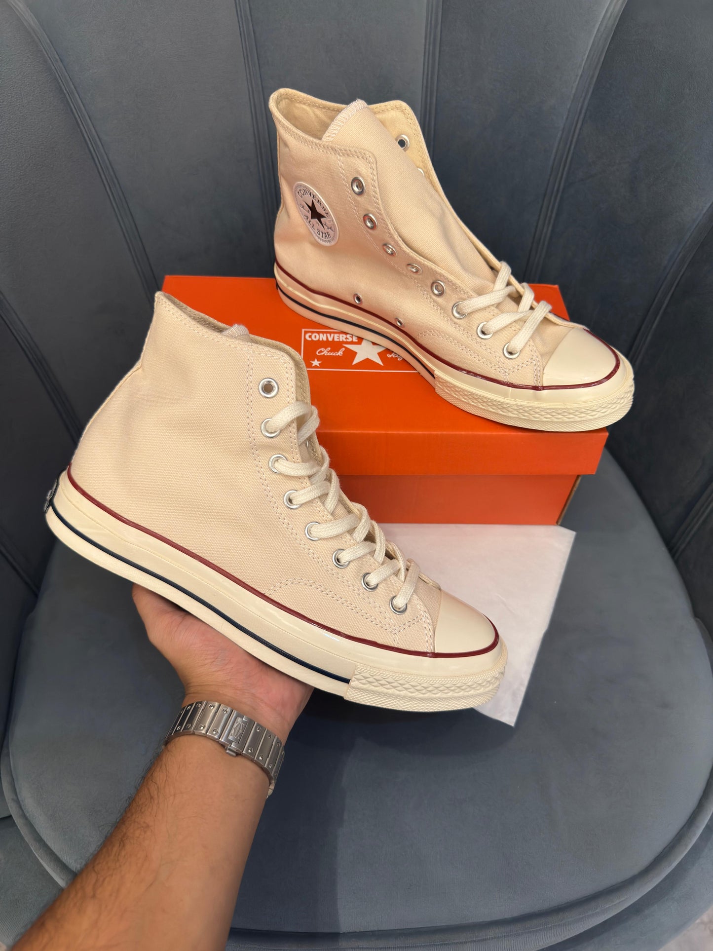 CONVERSE CHUCK 70's BROWN BEIGE/WHITE