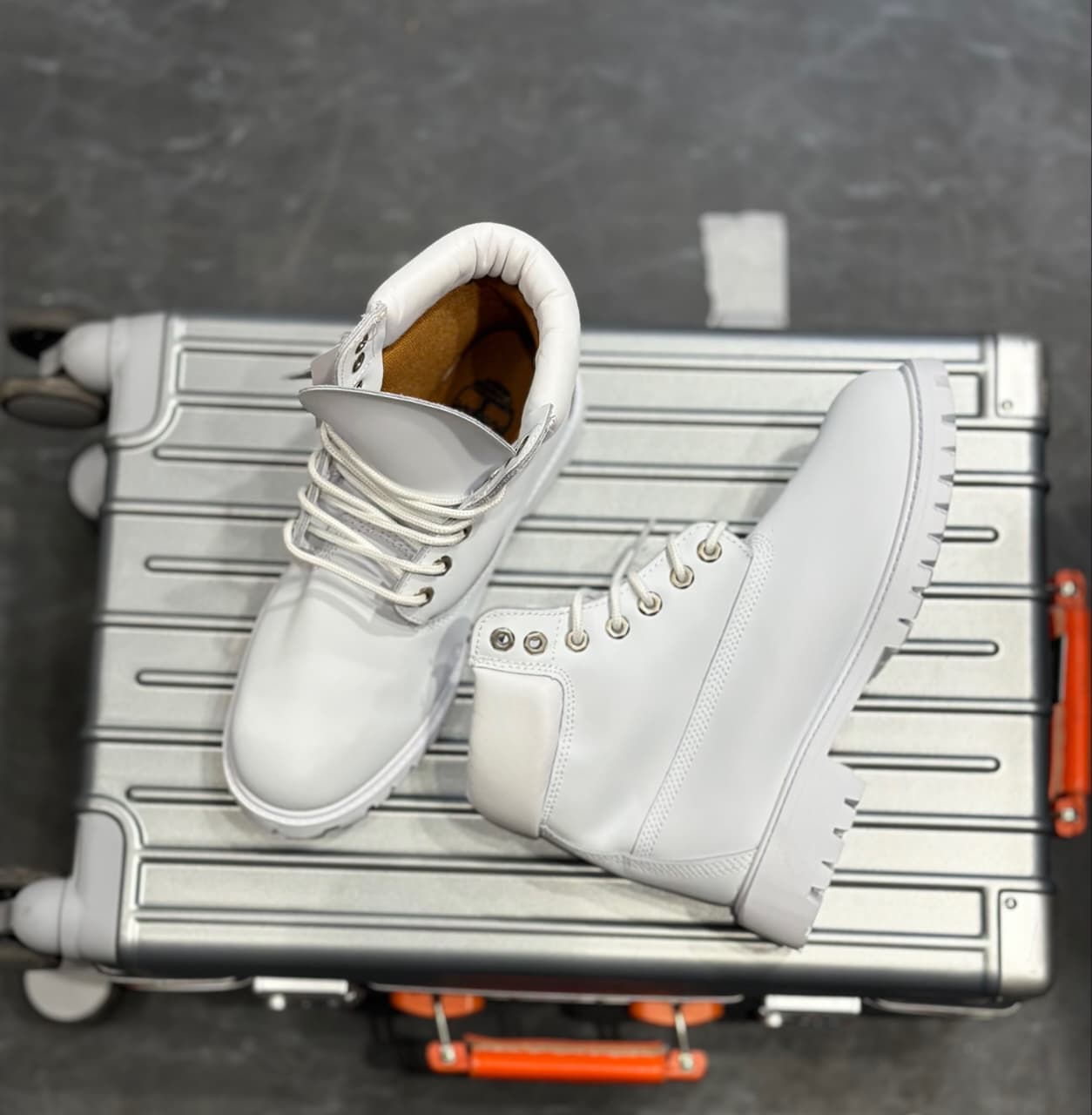 TIMBERLAND BOOTS WHITE