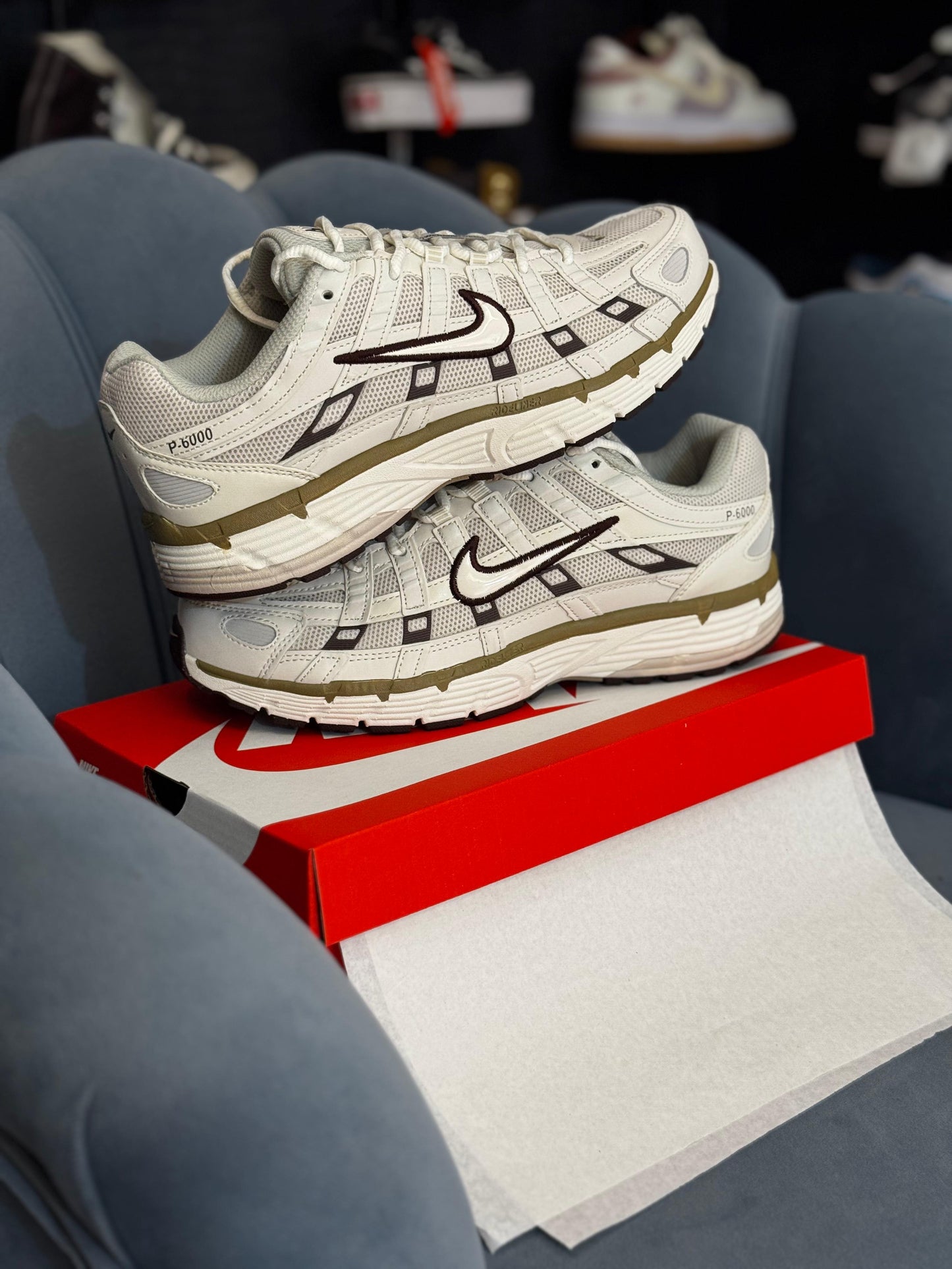 NIKE P 6000 EARTH LIGHT BONE