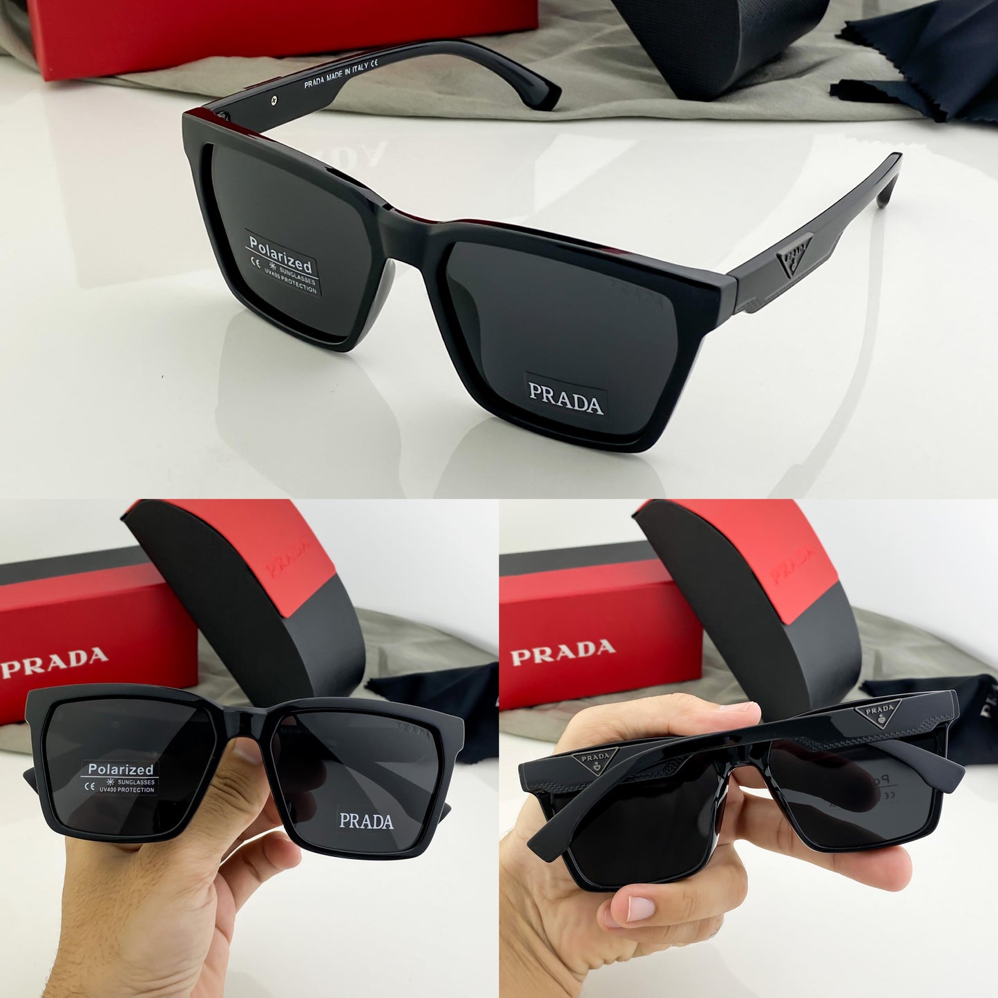 PRADA BLACK SUNGLASSES