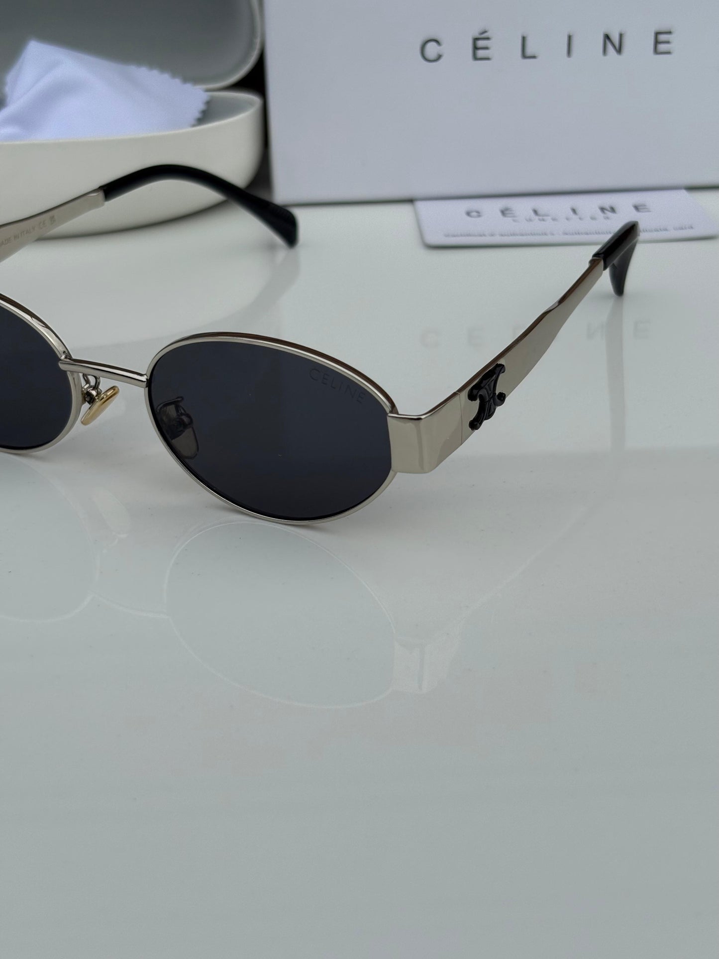 CELINE 1002 SILVER BLACK