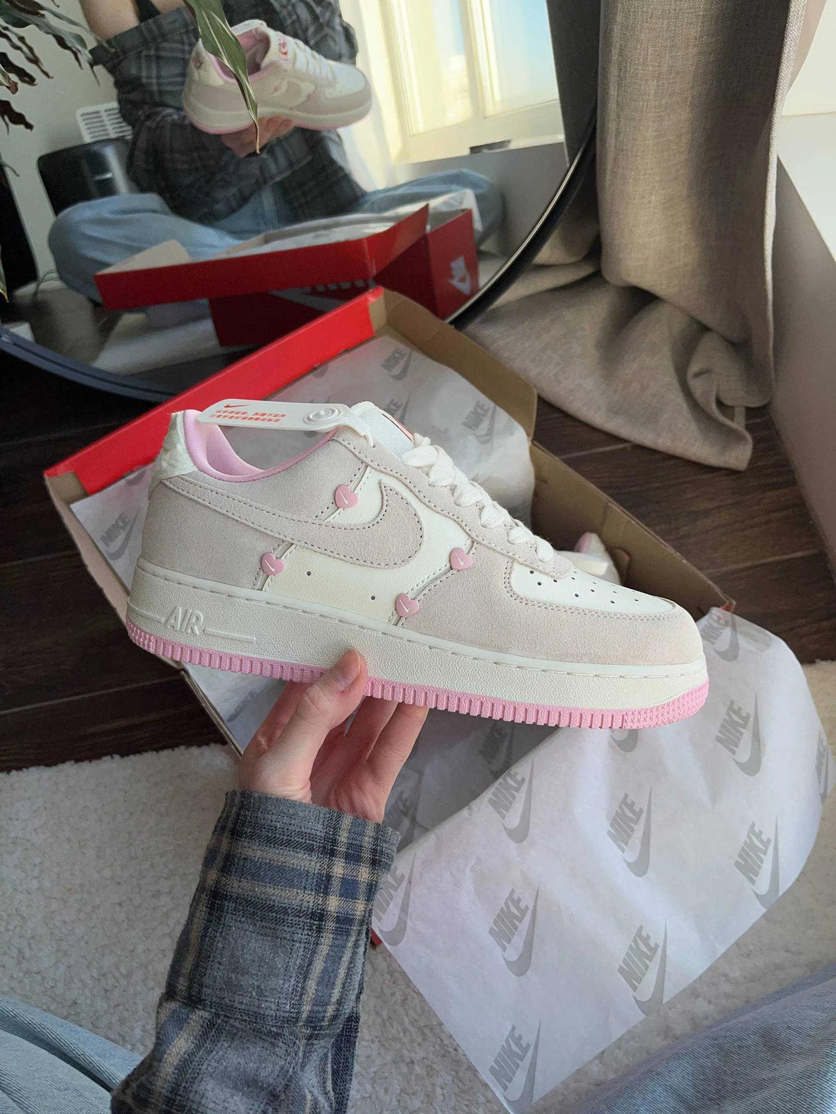 NIKE AIRFORCE 1 LOW VALENTINES DAY 2025