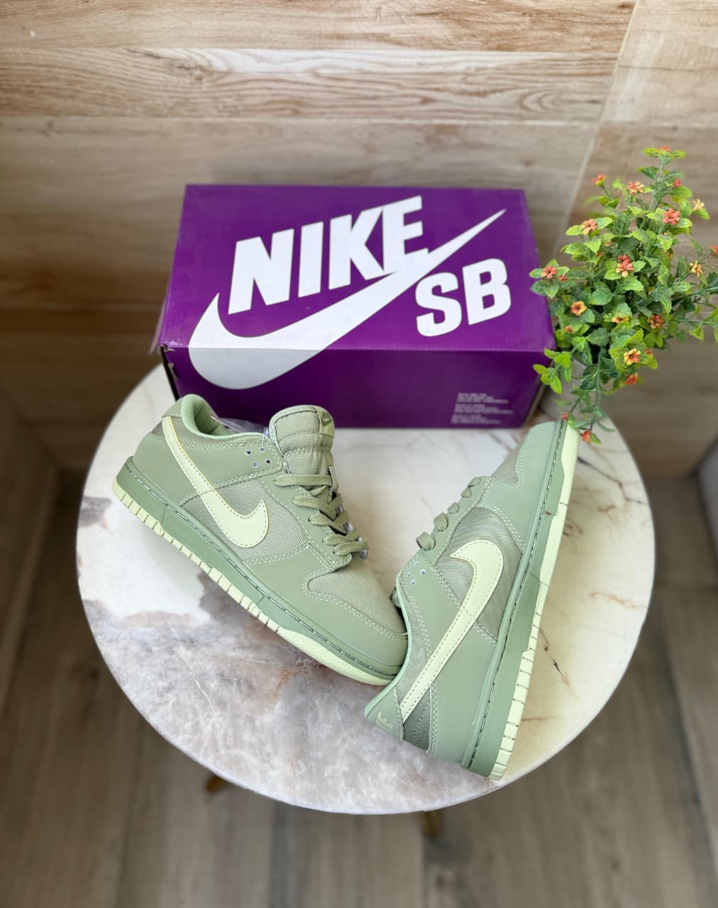 NIKE SB DUNK OIL AURA GREEN