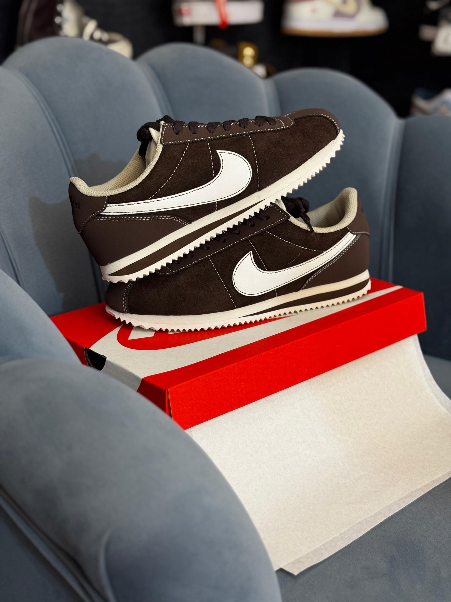 NIKE CORTEZ BARBEQUE BROWN