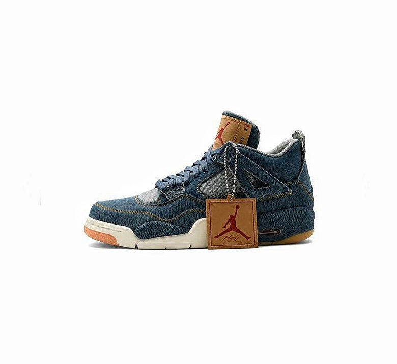 AIR JORDAN 4 X LEVIS DENIM BLUE  U.A
