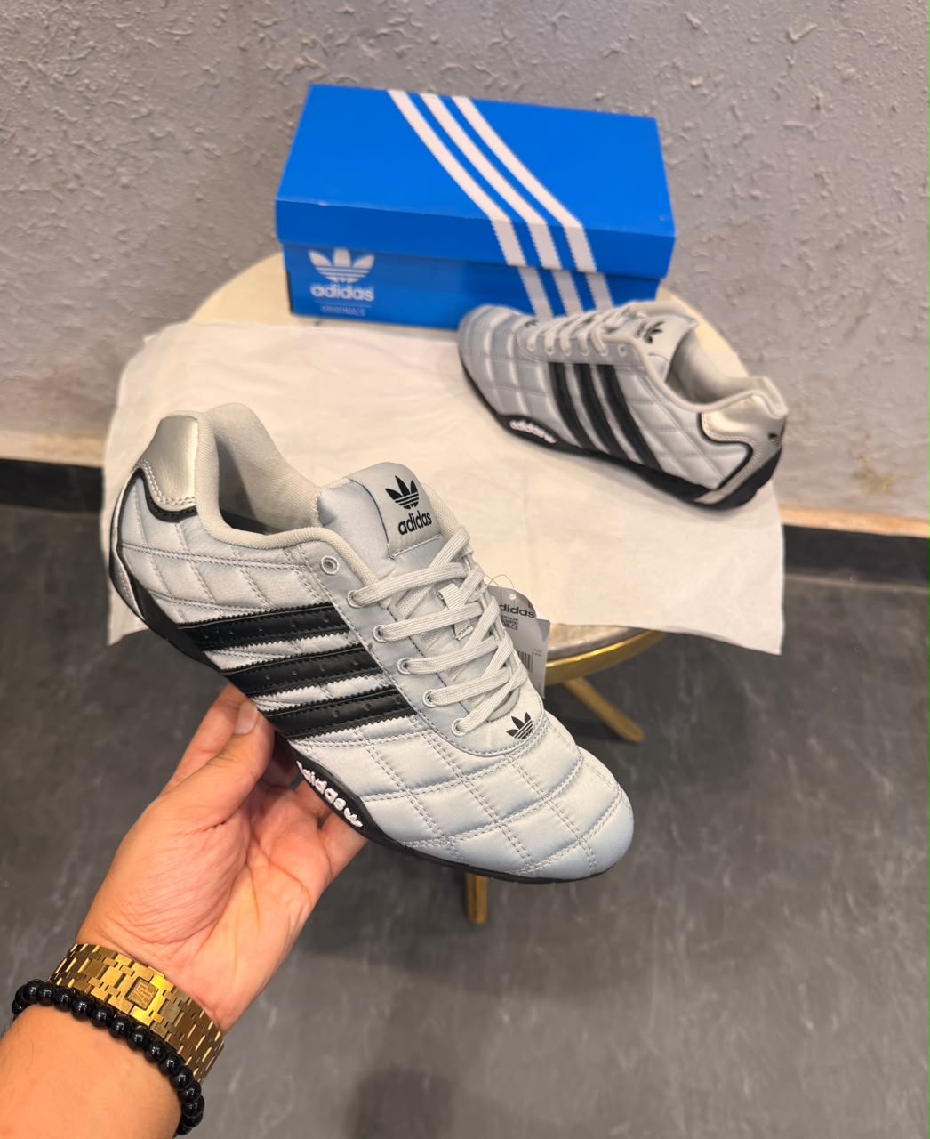 ADIDAS ORIGINAL ADIRACER LOW SILVER
