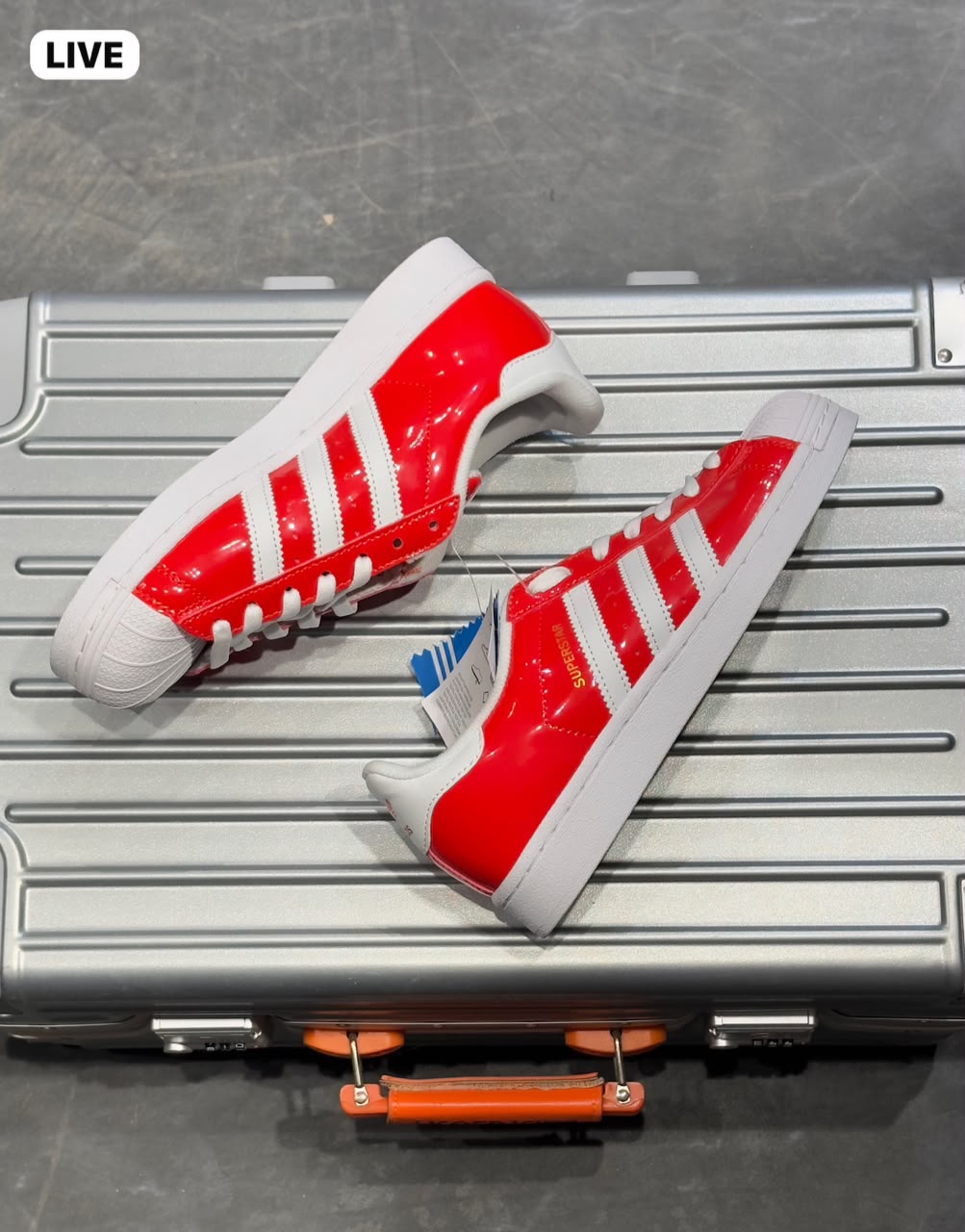 ADIDAS ORIGINAL  ATMOS RED