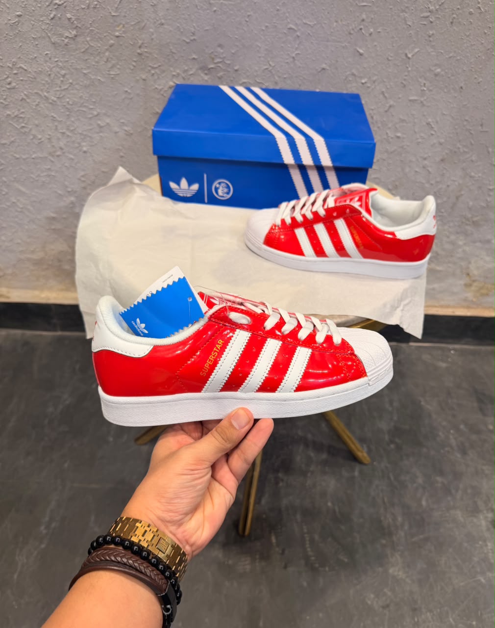 ADIDAS ORIGINAL  ATMOS RED