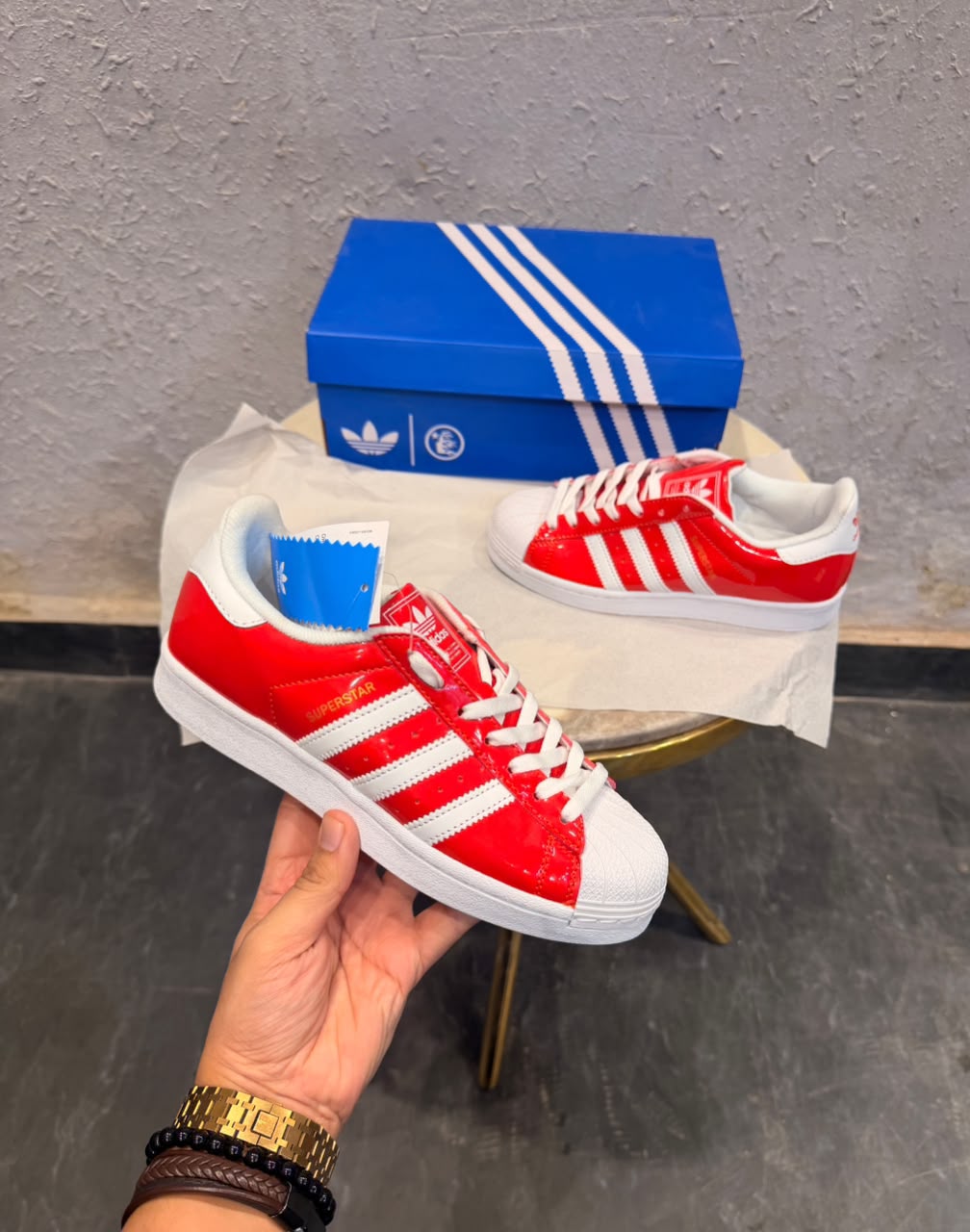 ADIDAS ORIGINAL  ATMOS RED