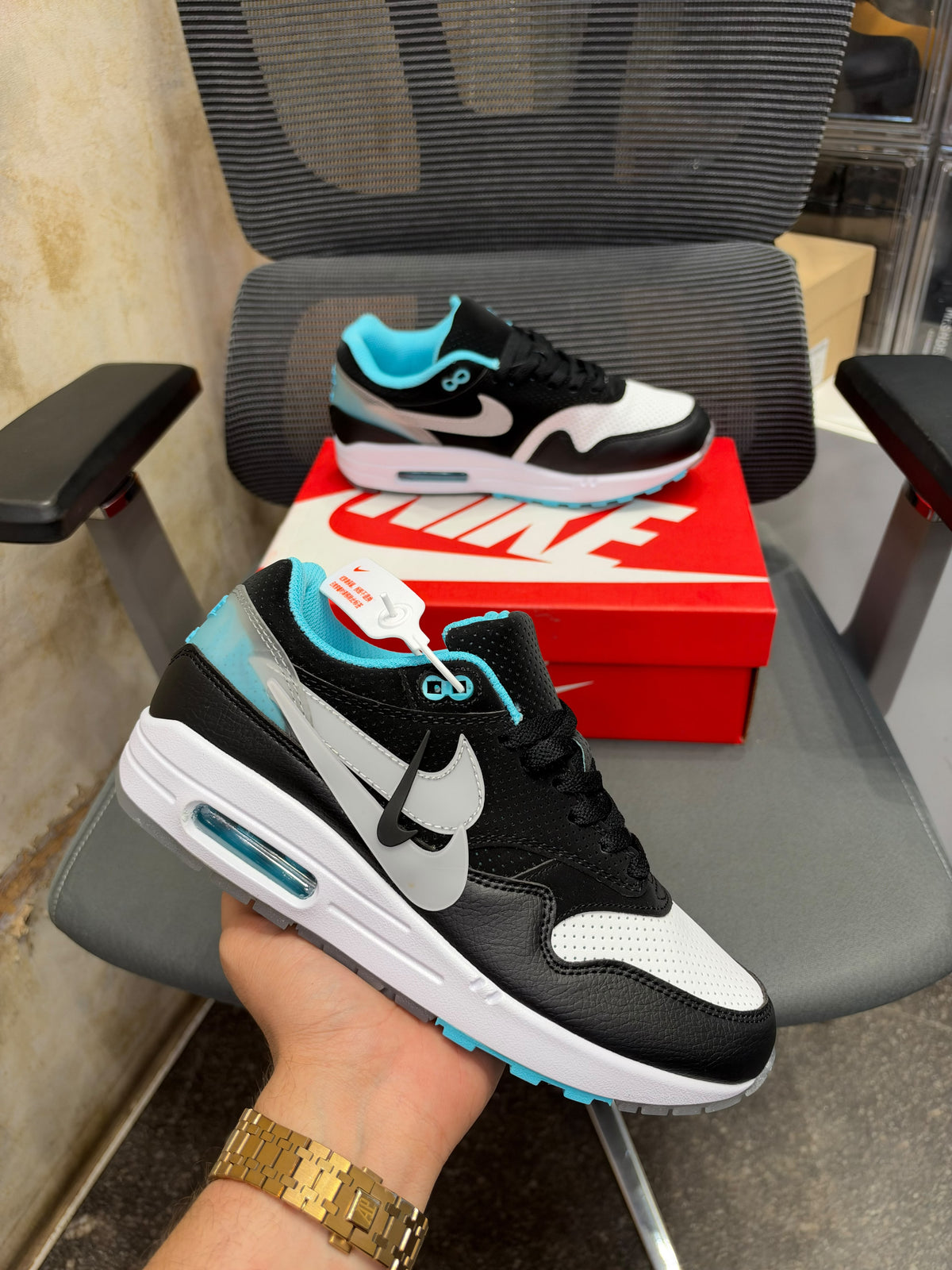 NIKE AIRMAX  HYBRID CYANOTYPE