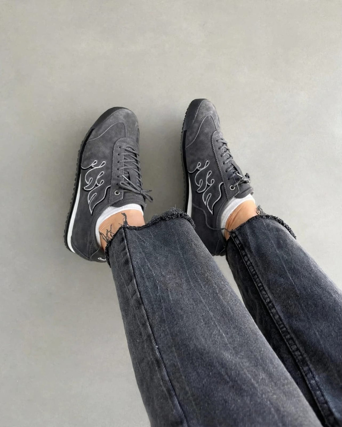 ONITSUKA TIGER  SNEAKERS SD FIRE GREY