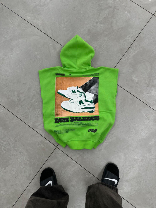 IMPORTED SLEEVELESS HOODIE
