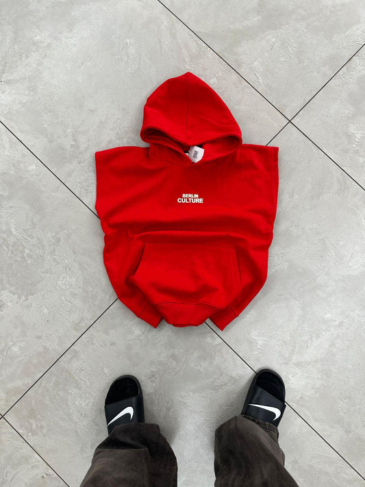 IMPORTED SLEEVLESS HOODIE