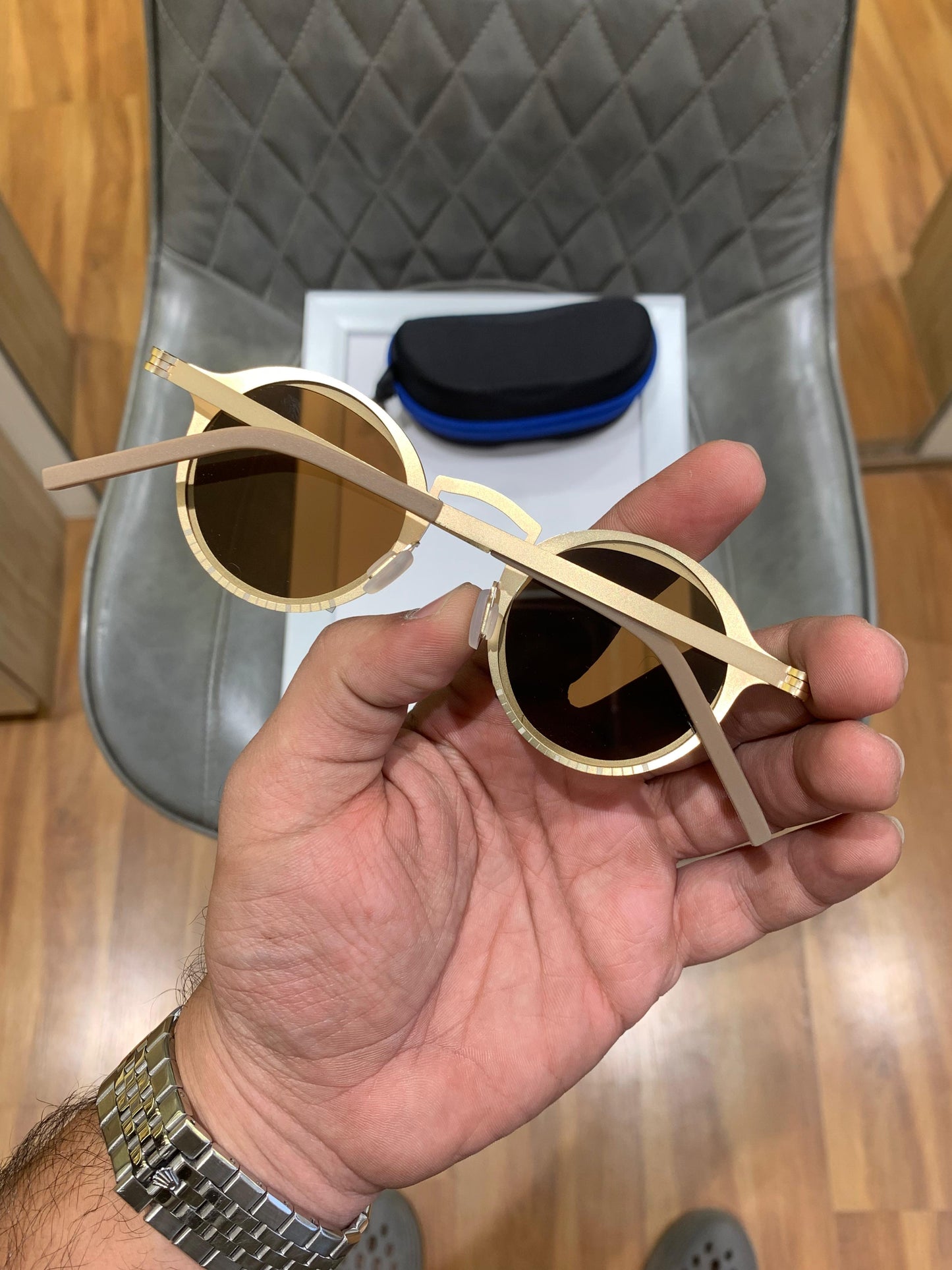 ROUND CHANGEABLE SUNGLASS