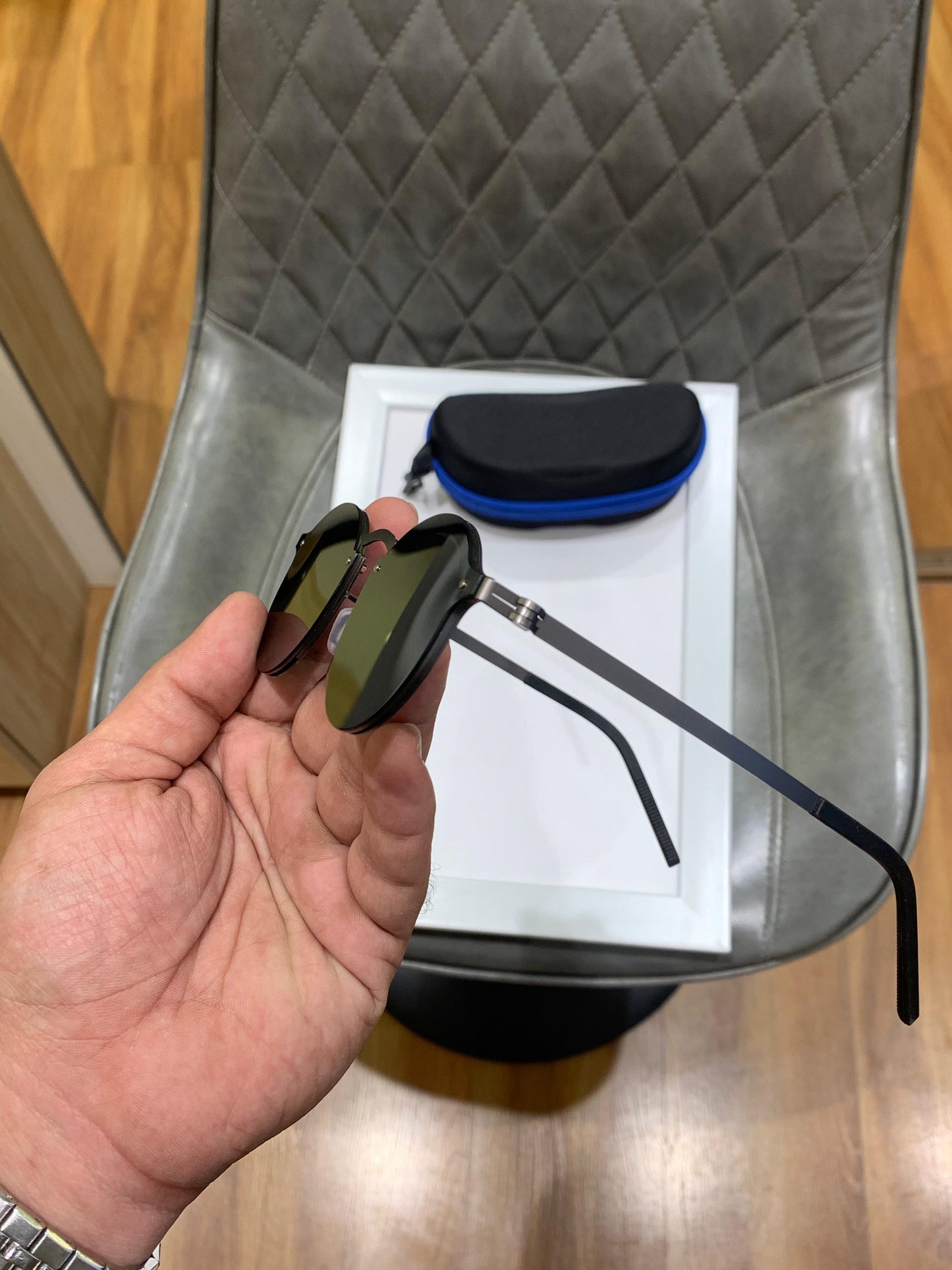 ROUND CHANGEABLE SUNGLASS