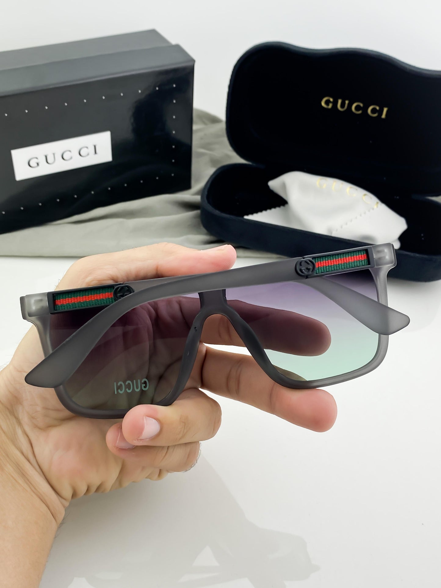 GUCCI GREY SHADES WATCH