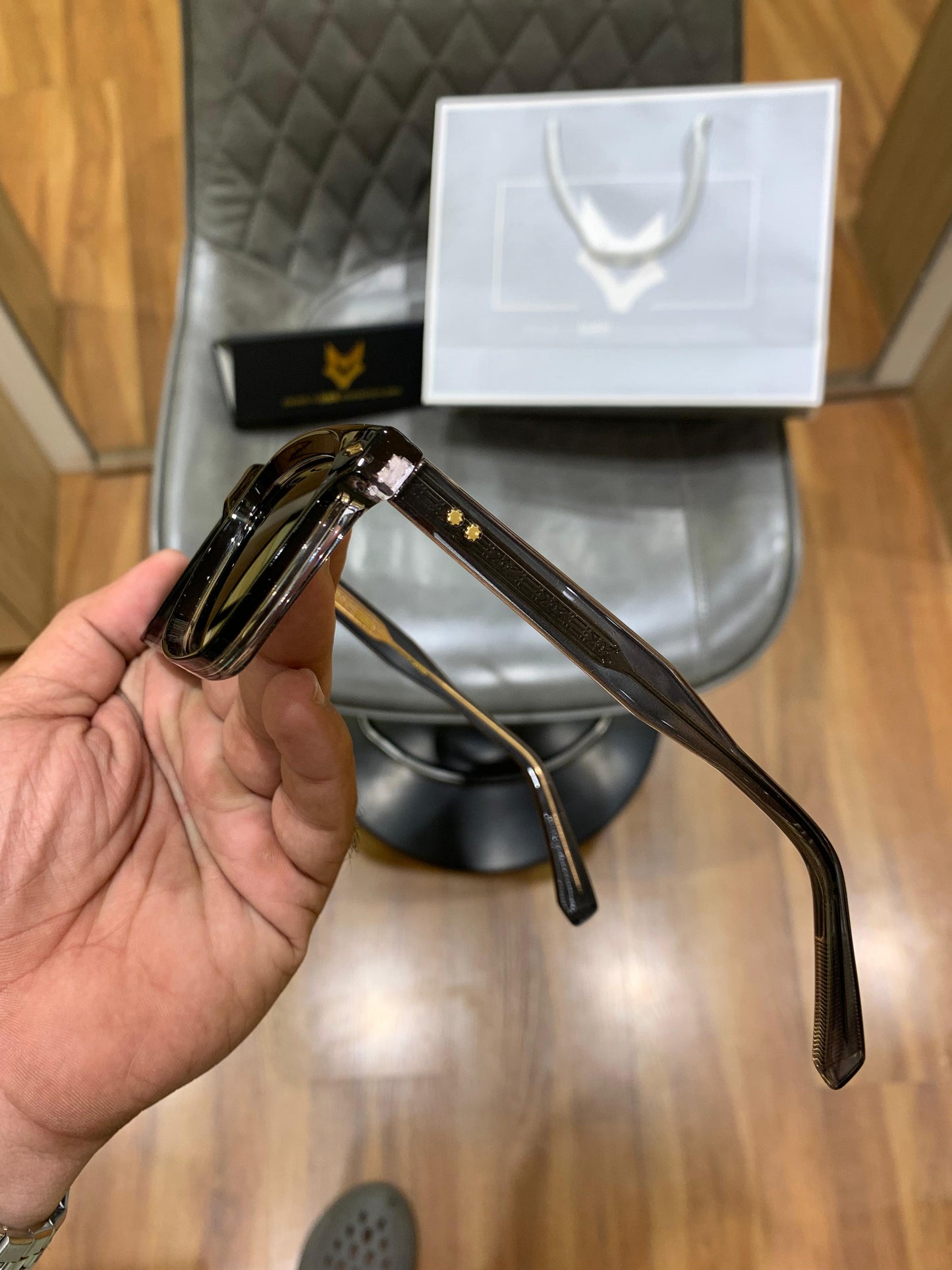 MAIRO 87 DARK BLUE SUNGLASS
