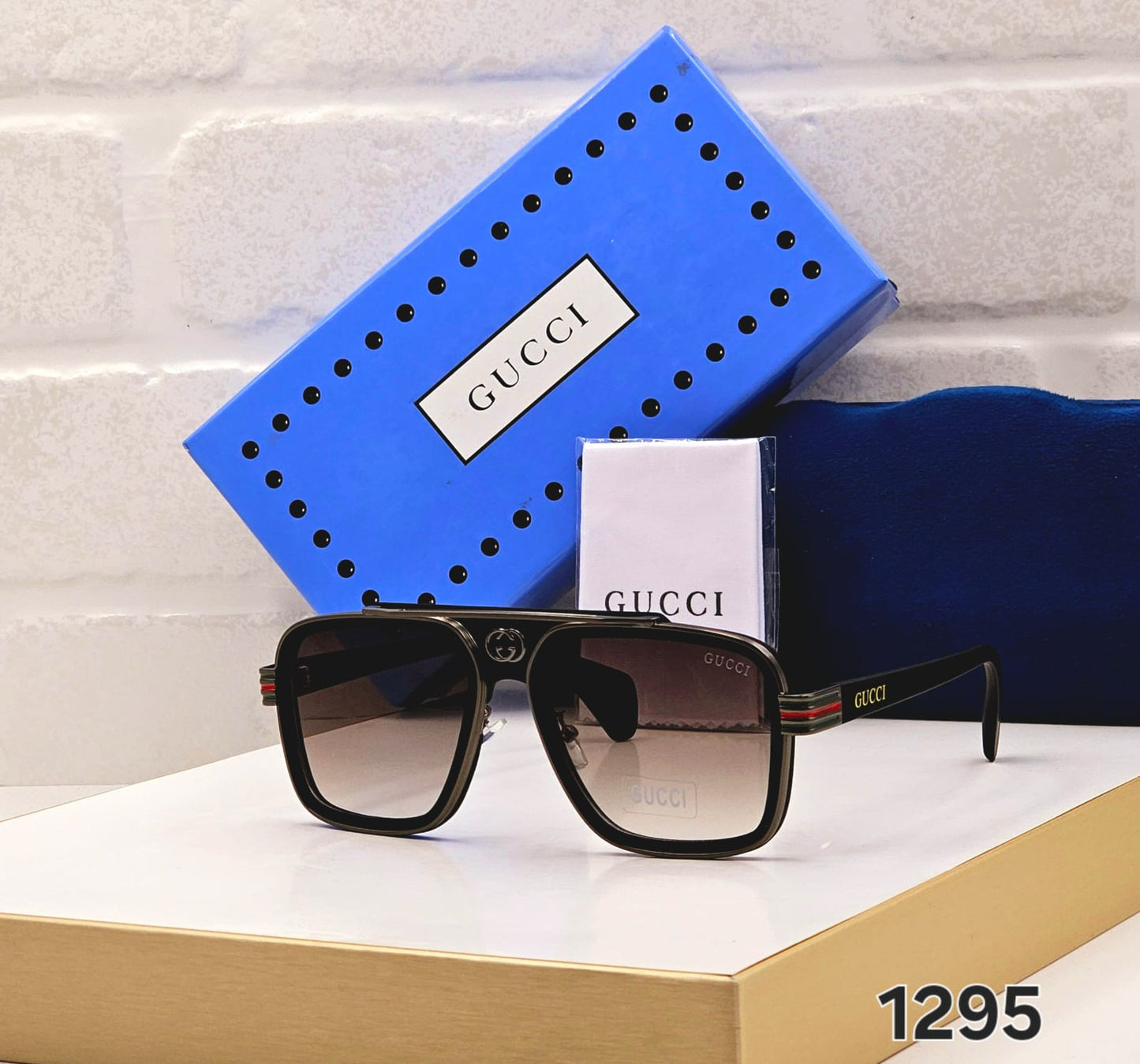 ARMANI GOLD SUNGLASSES