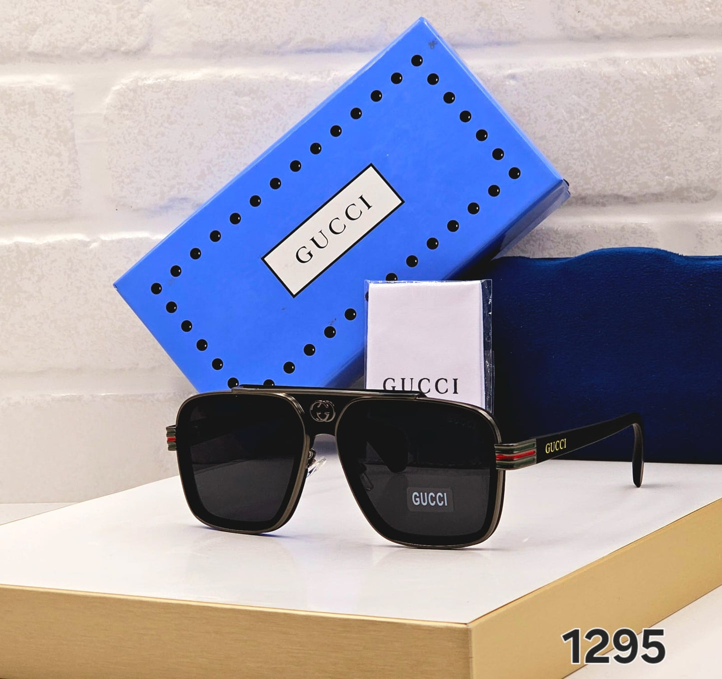 ARMANI GOLD SUNGLASSES