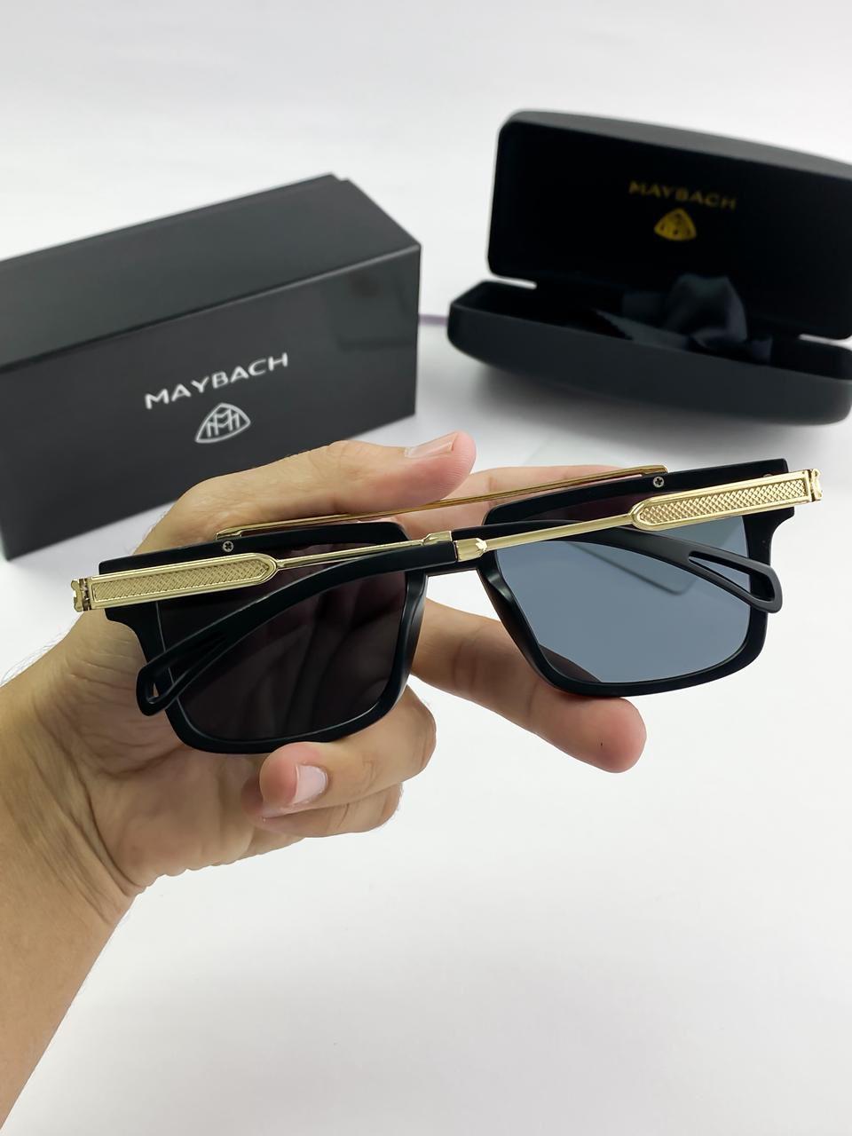 MAYBACH GOLD BLACK SUNGLASSES