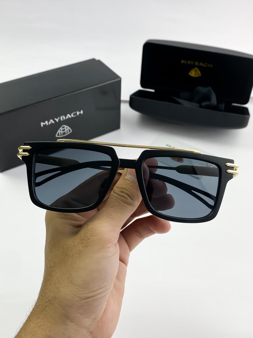 MAYBACH GOLD BLACK SUNGLASSES