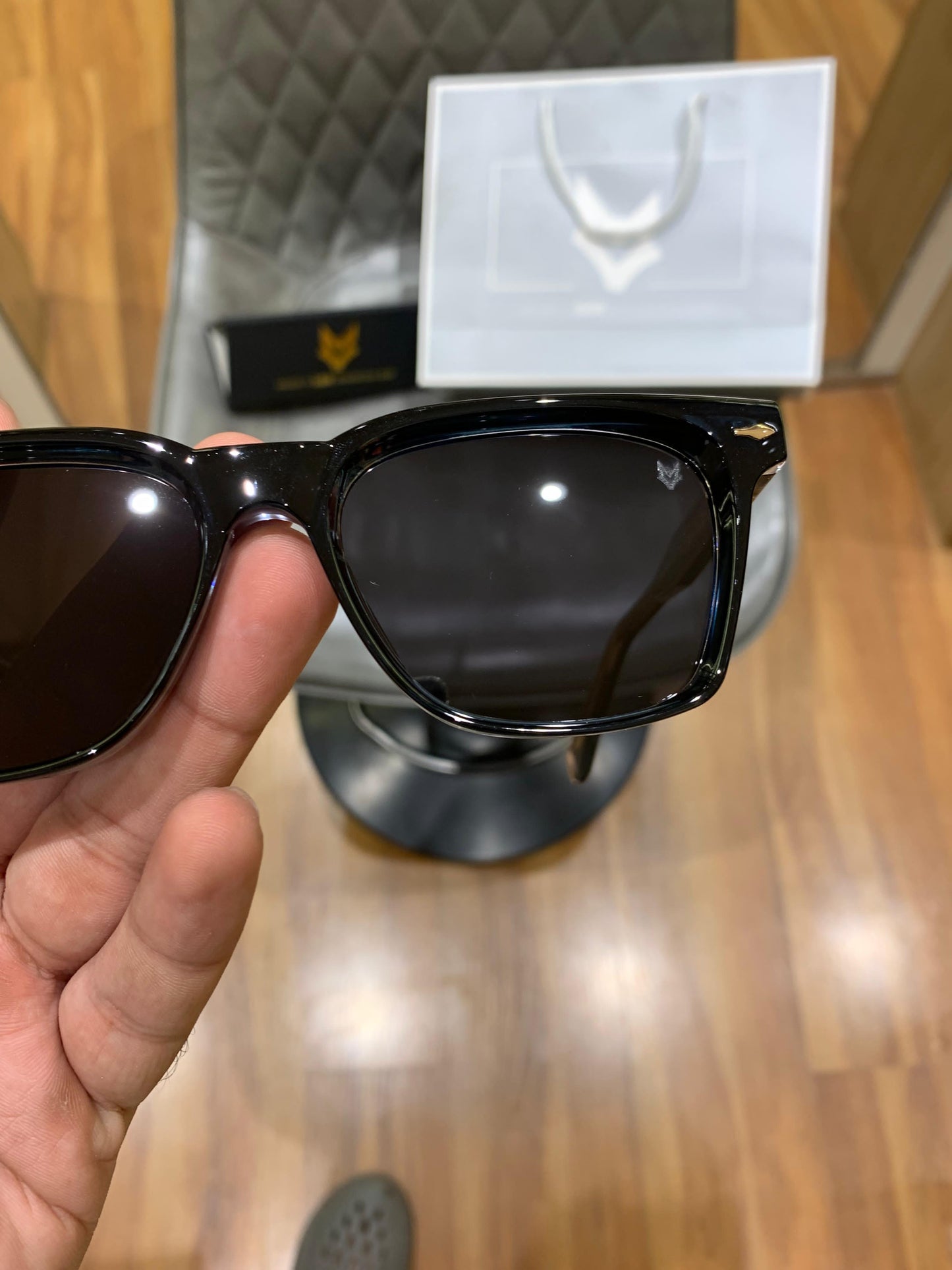 MAIRO 87 DARK BLUE SUNGLASS