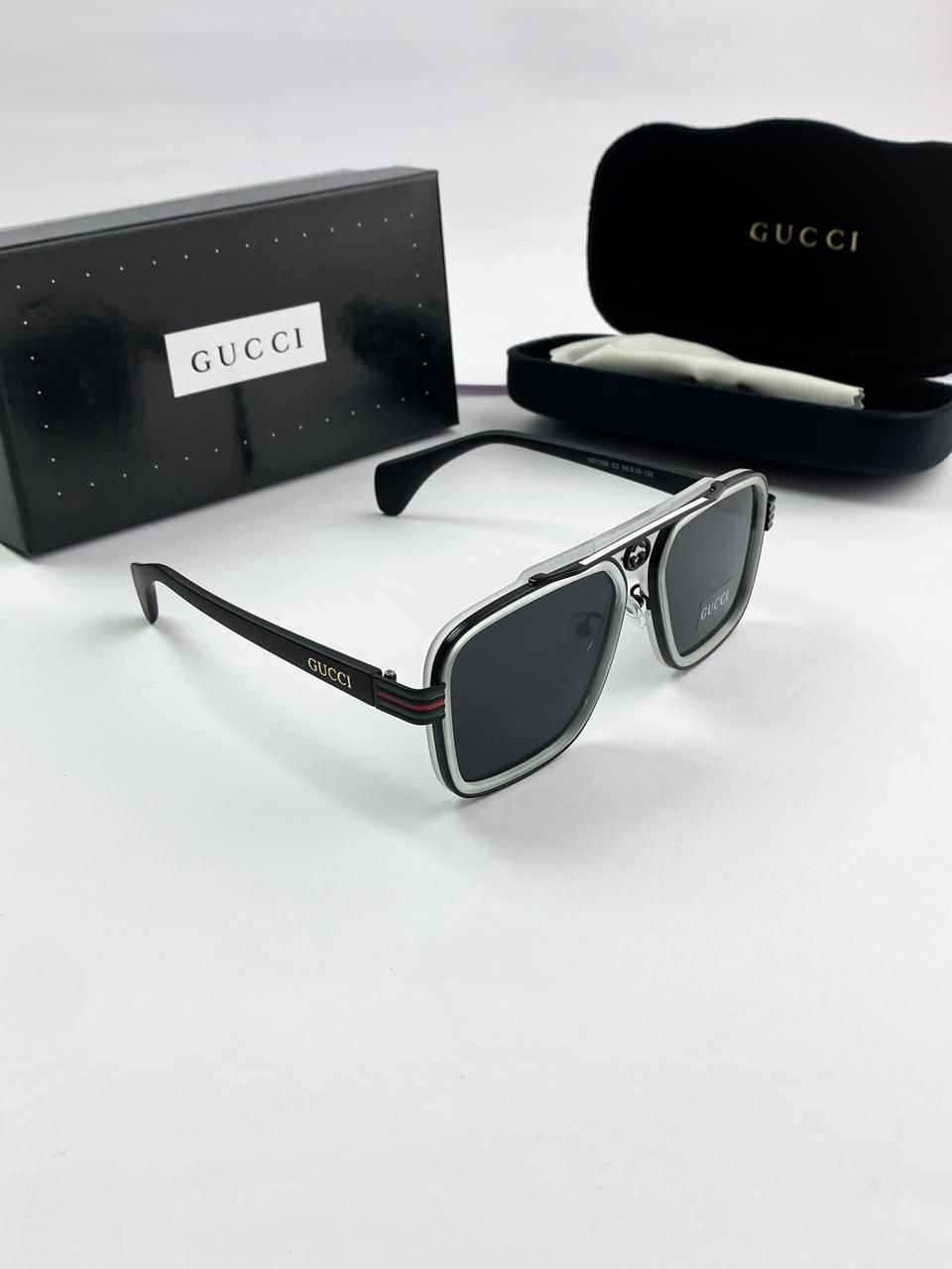 GUCCI ICE BLACK SUNGLASSES