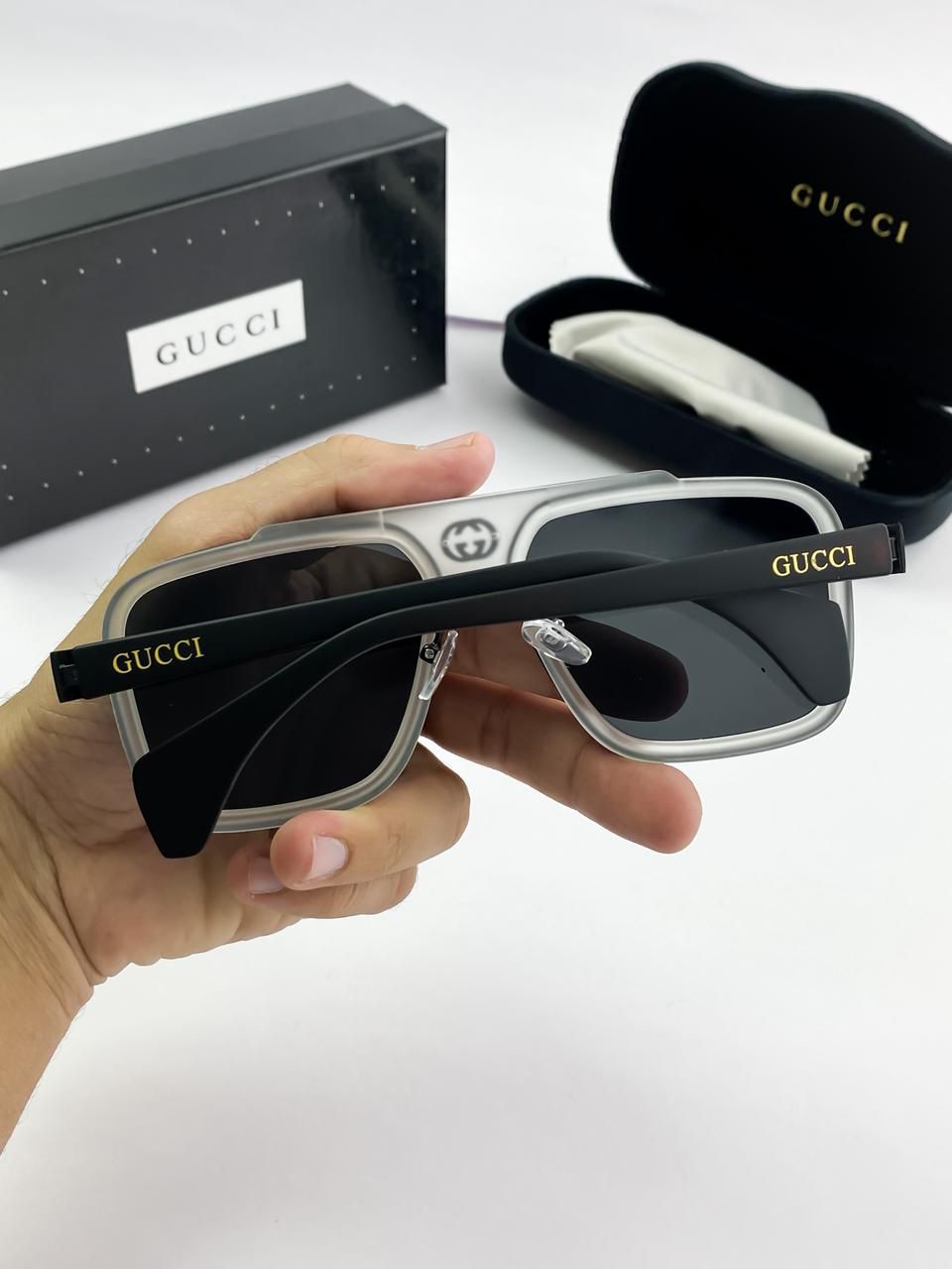 GUCCI ICE BLACK SUNGLASSES