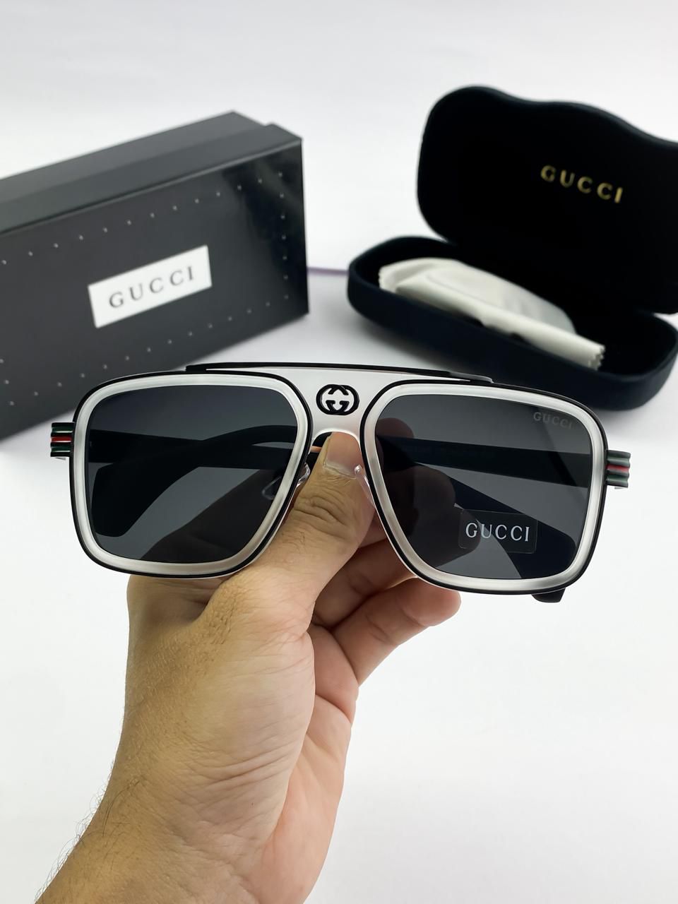 GUCCI ICE BLACK SUNGLASSES