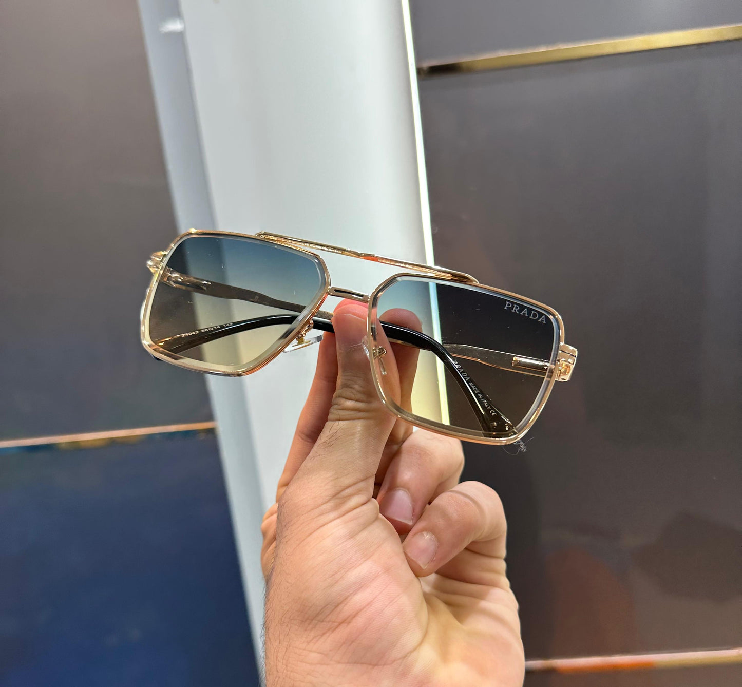 PRADA GOLD MULTI SUNGLASS