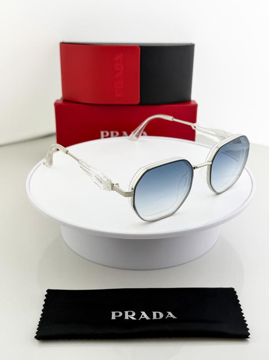 PRADA SILVER SUNGLASSES