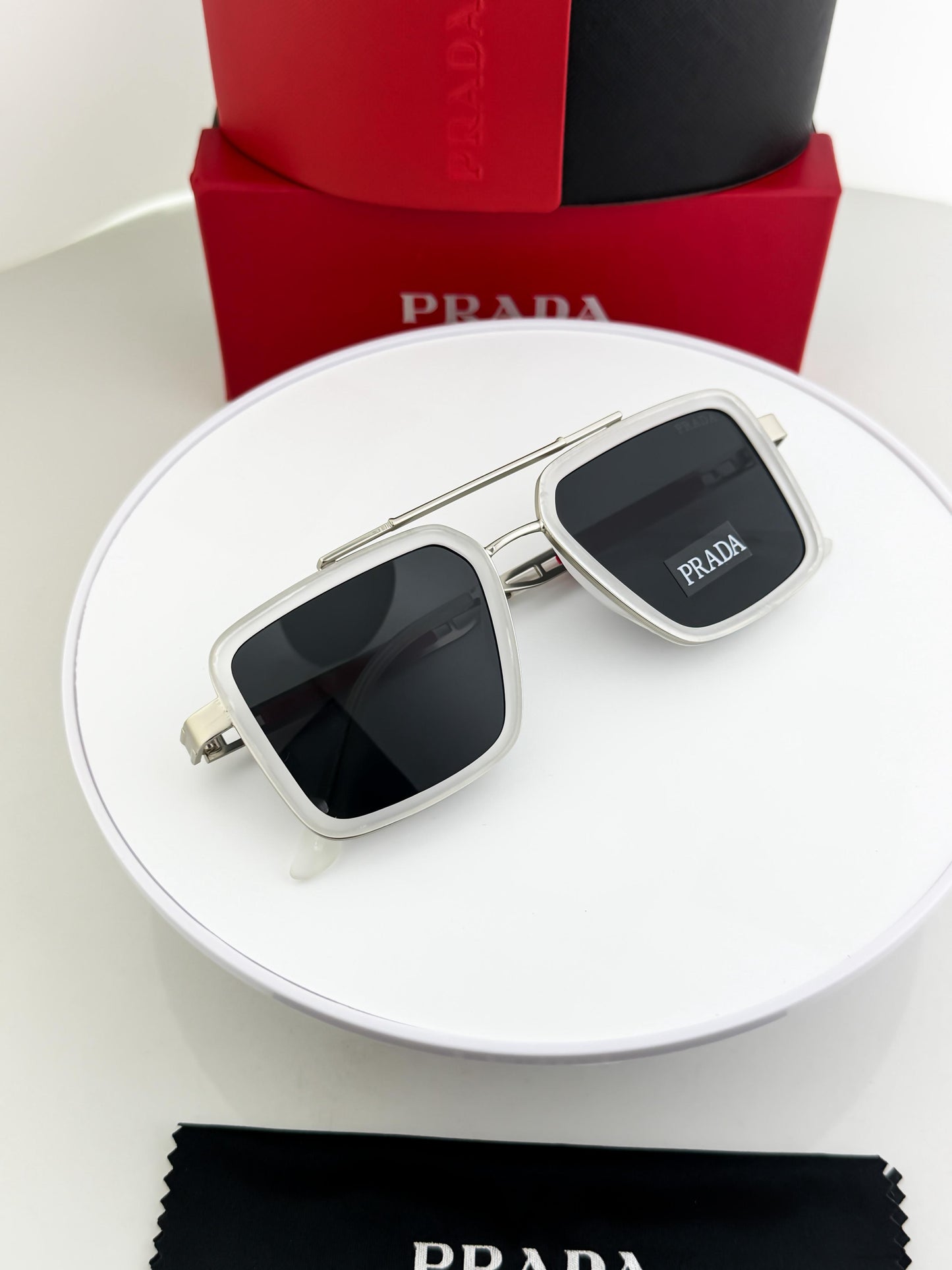 PRADA ICE BLACK SUNGLASSES