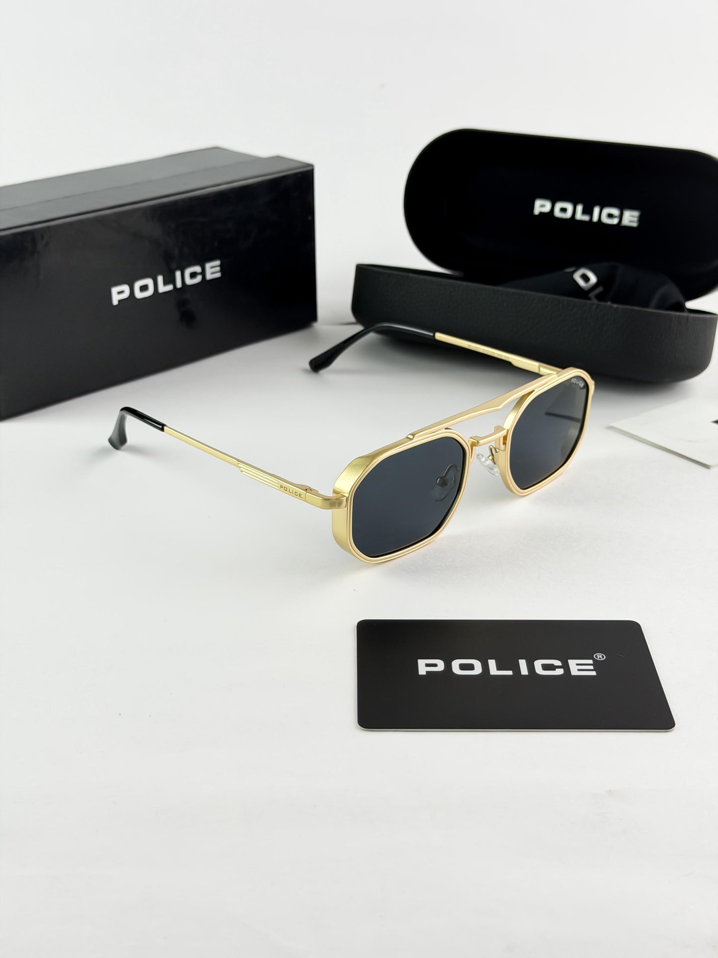 POLICE GOLD SUNGLASS