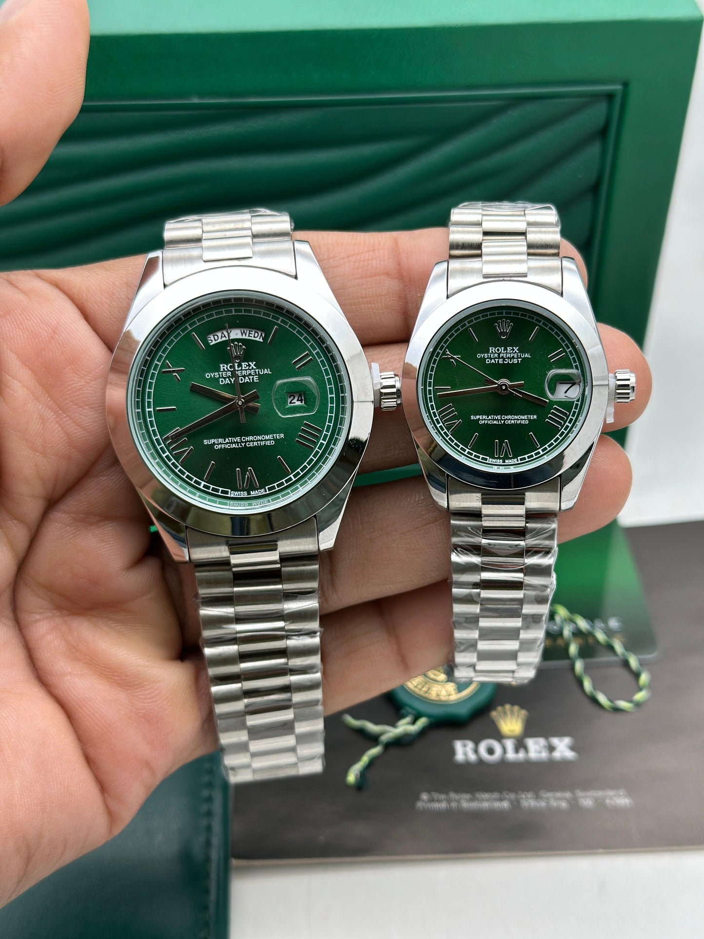 ROLEX COUPLE WATCHES