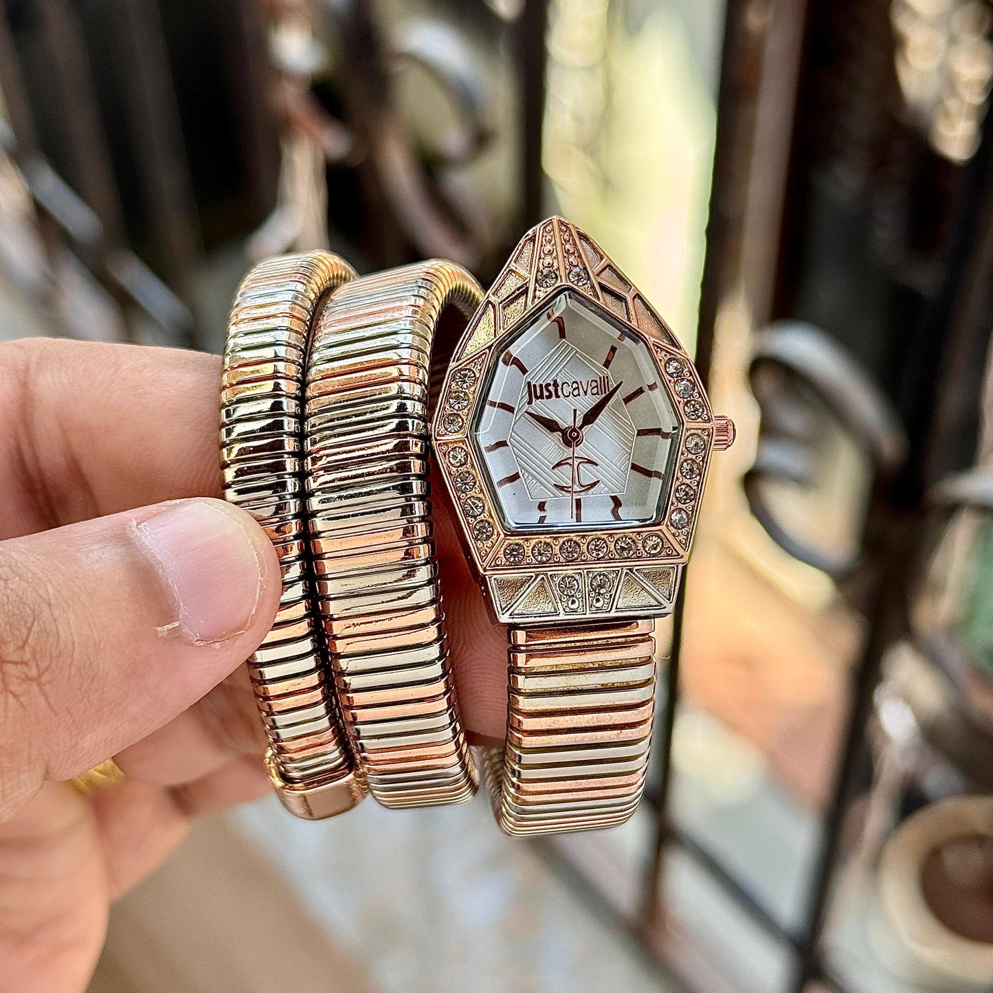 JUST CAVALI LADIES  WATCH