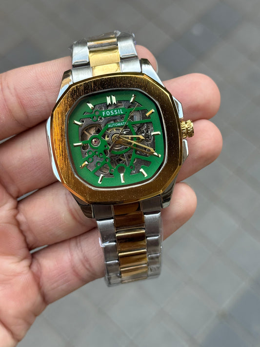 FOSSIL SKELETON SQUARE AUTOMATIC WATCH