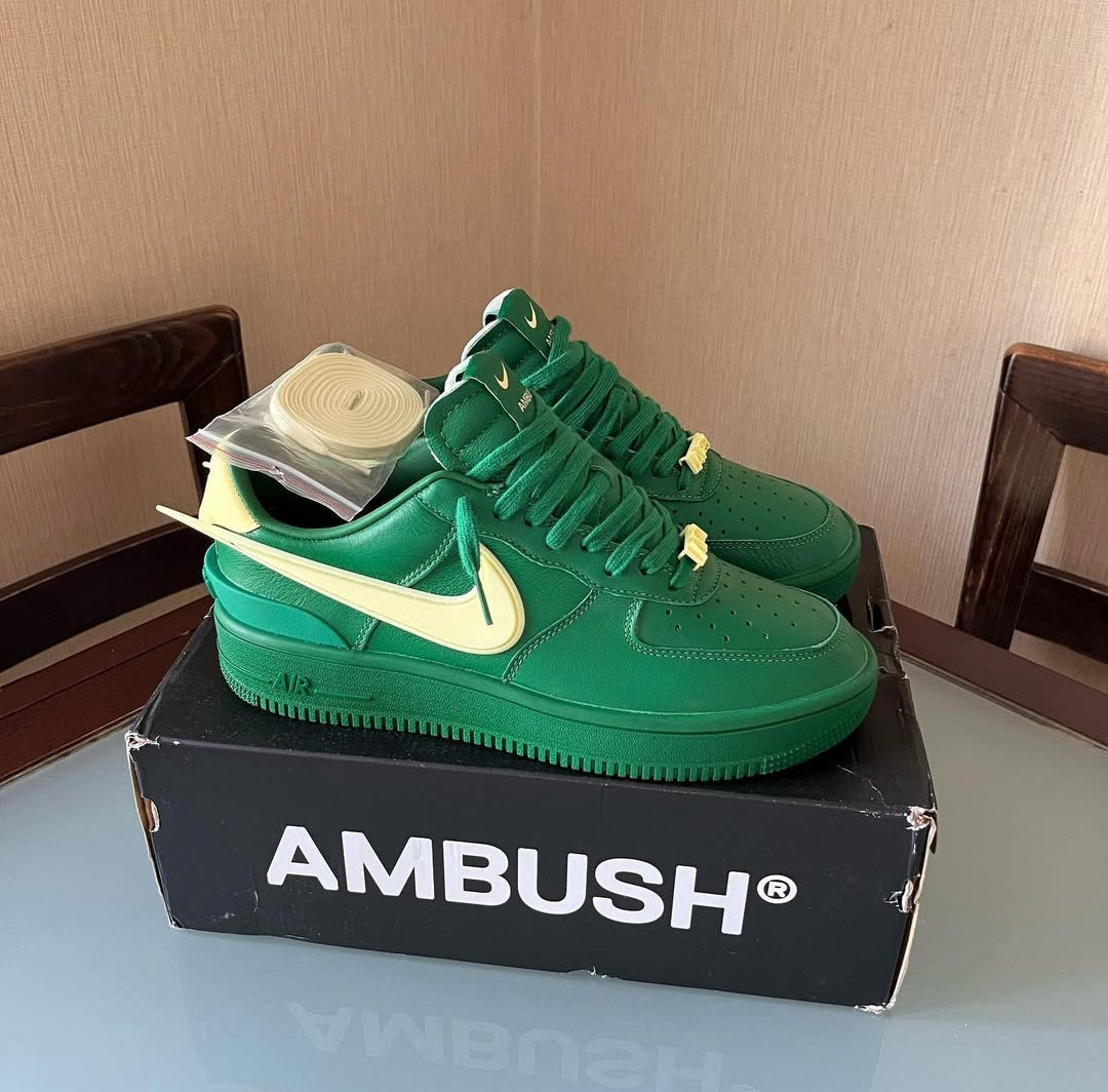 NIKE AIRFORCE X AMBUSH LOW SB PINE GREEN