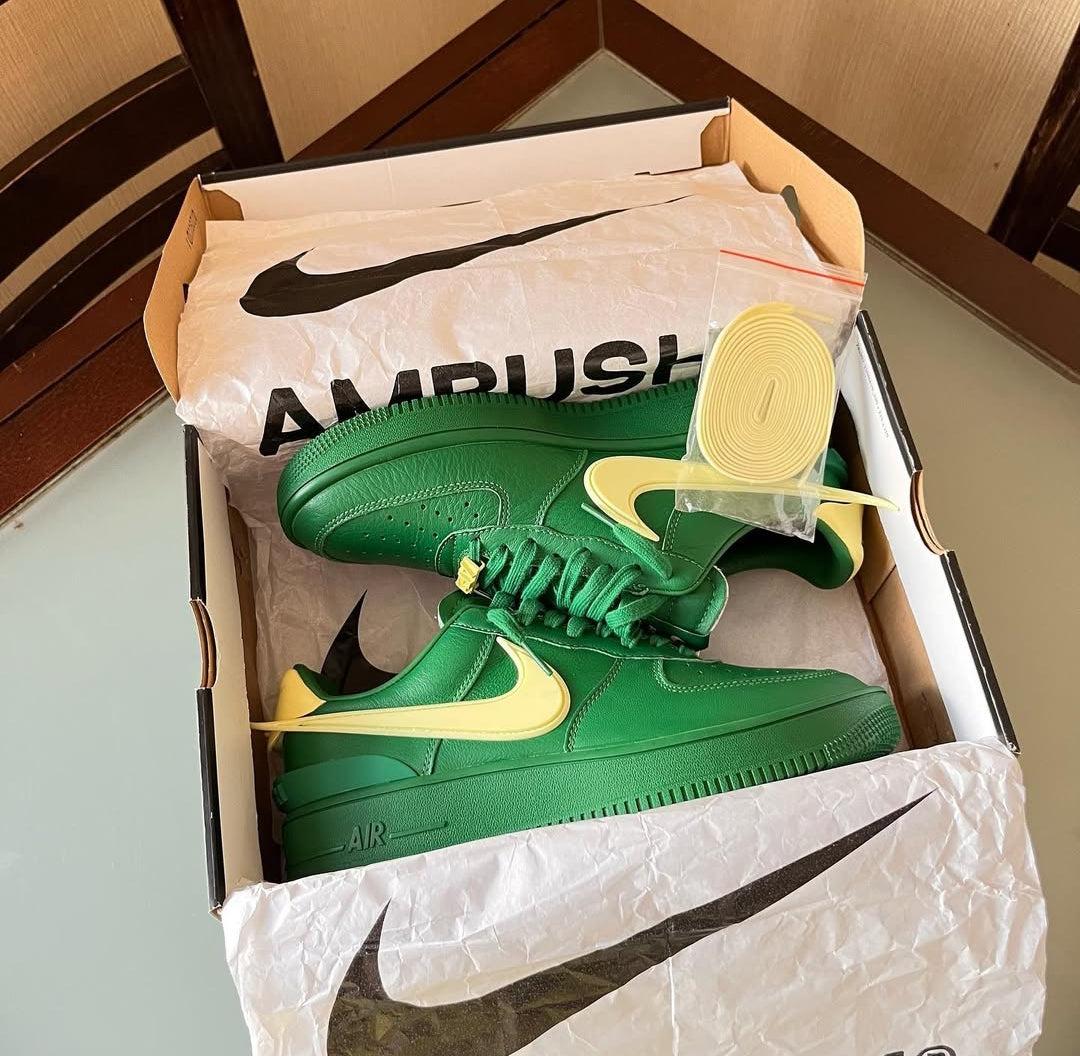 NIKE AIRFORCE X AMBUSH LOW SB PINE GREEN