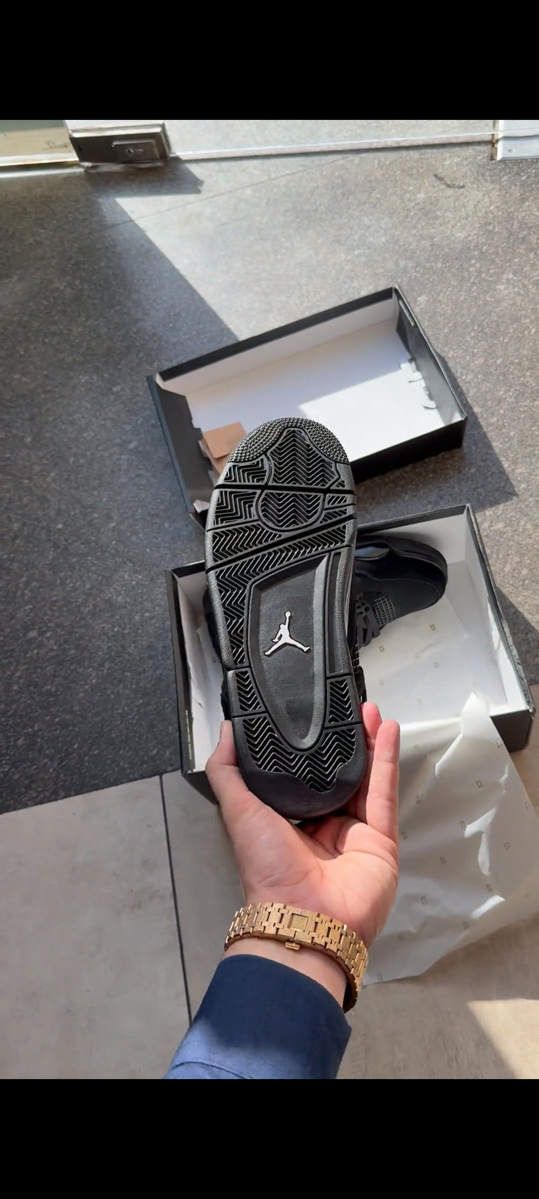 AIR JORDAN RETRO 4 BLACK CAT U.A