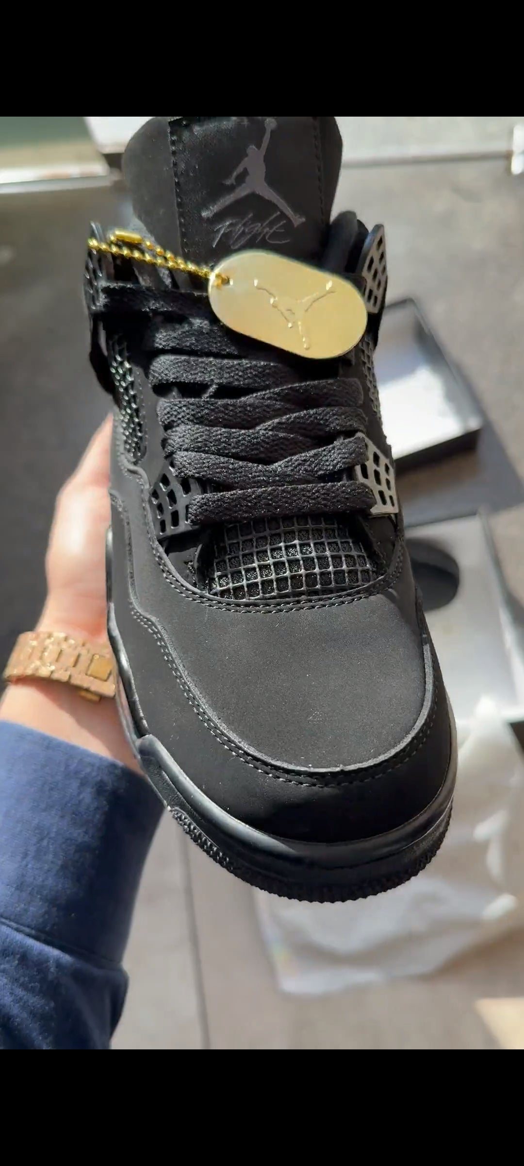 AIR JORDAN RETRO 4 BLACK CAT U.A