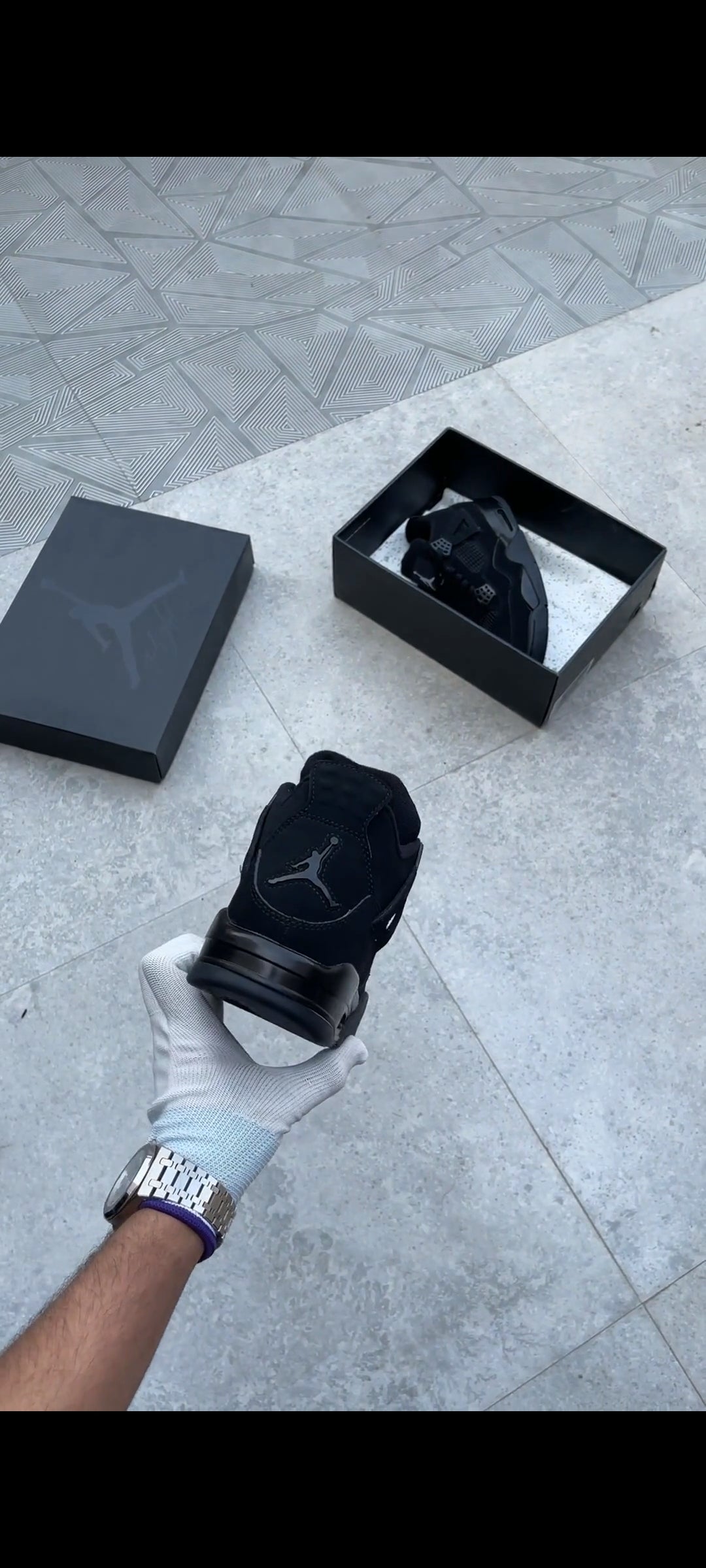 AIR JORDAN RETRO 4 BLACK CAT U.A