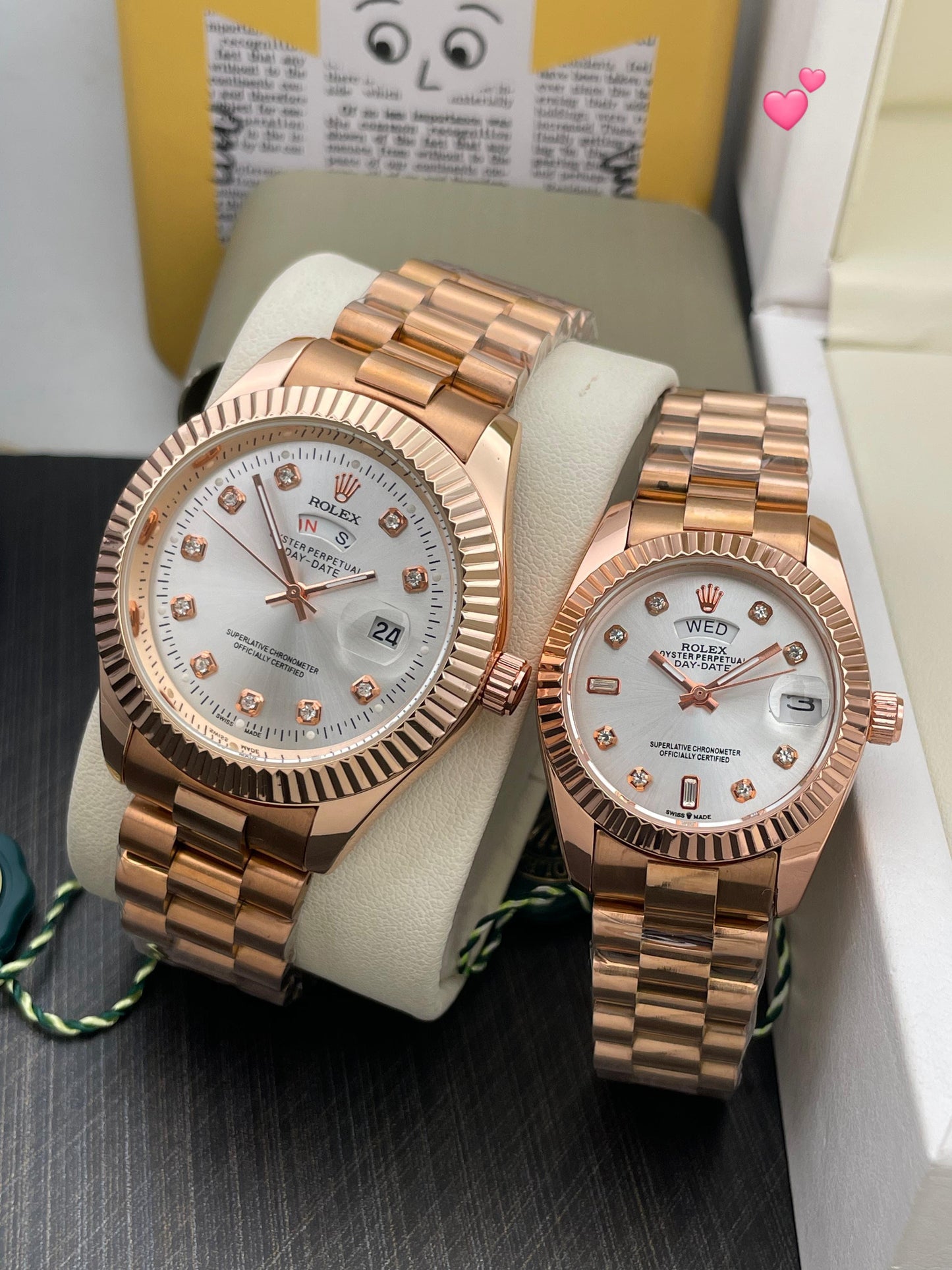ROLEX COUPLE WATCHES