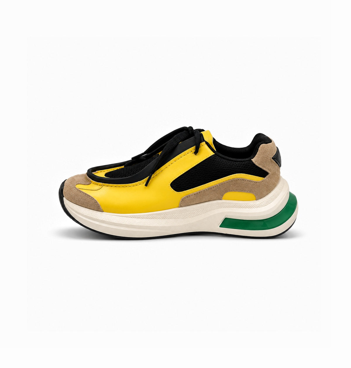PRADA YELLOW BLACK MADE IN ITALY