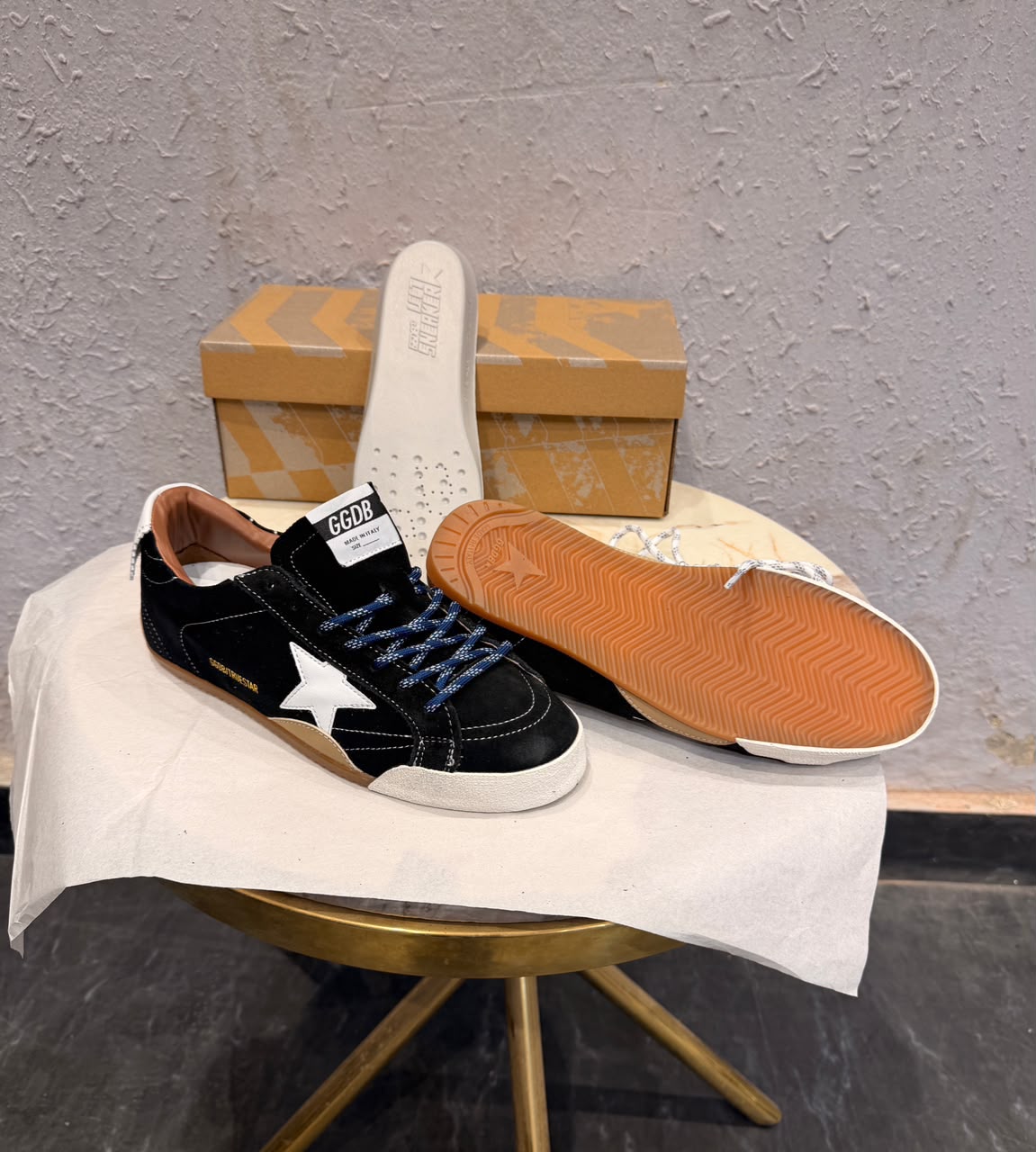 ADIDAS GOLDEN GOOSE TRUE STAR BLACK