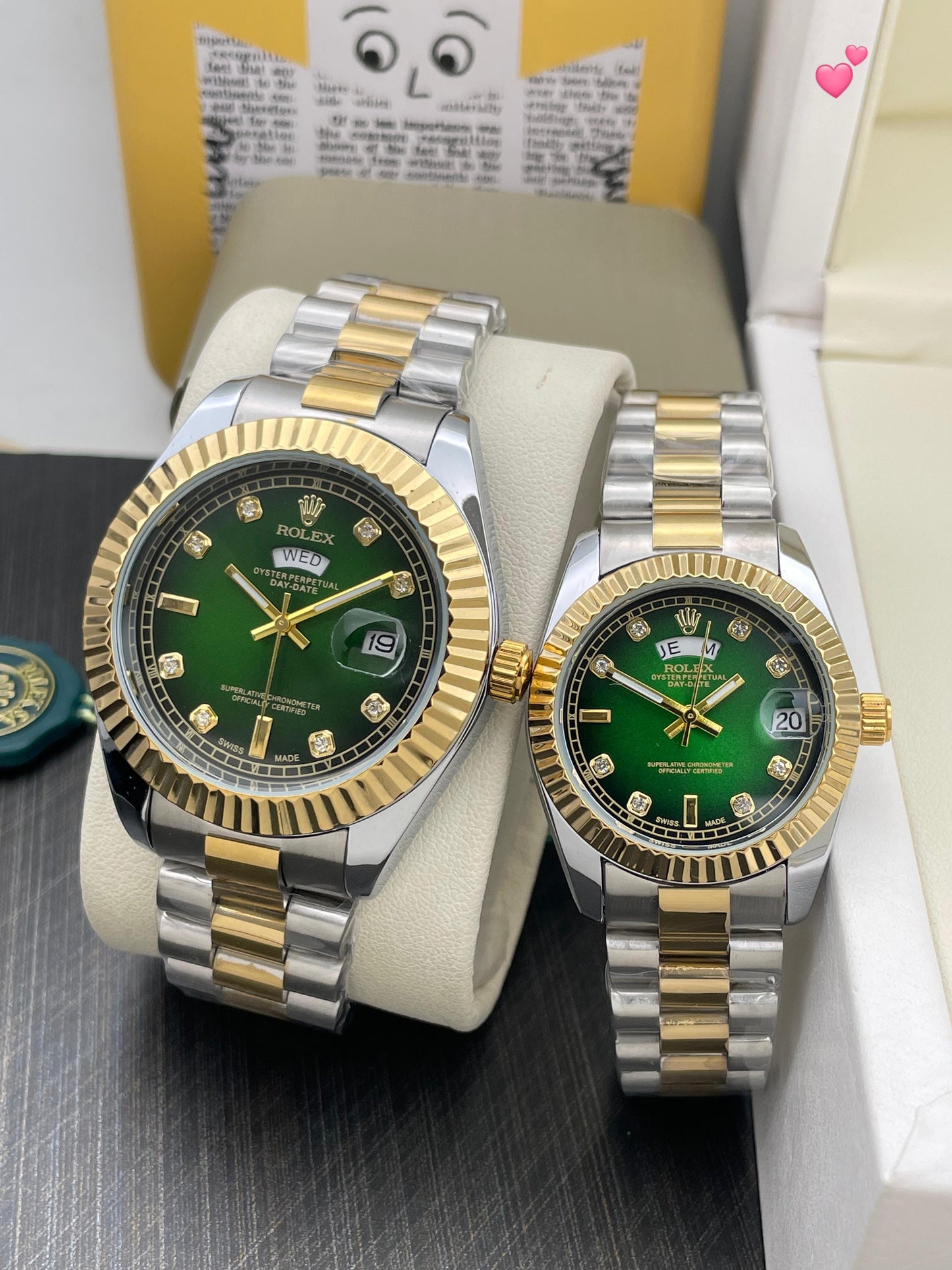 ROLEX COUPLE WATCHES