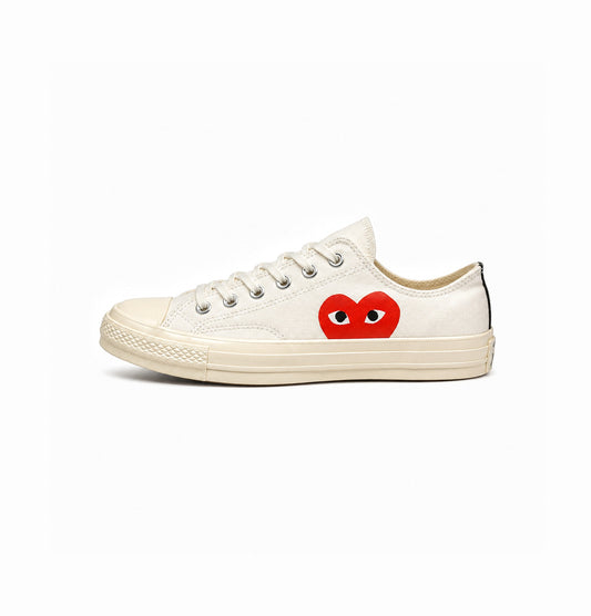 CONVERSE CHUCK  PLAYCOMME LOW WHITE