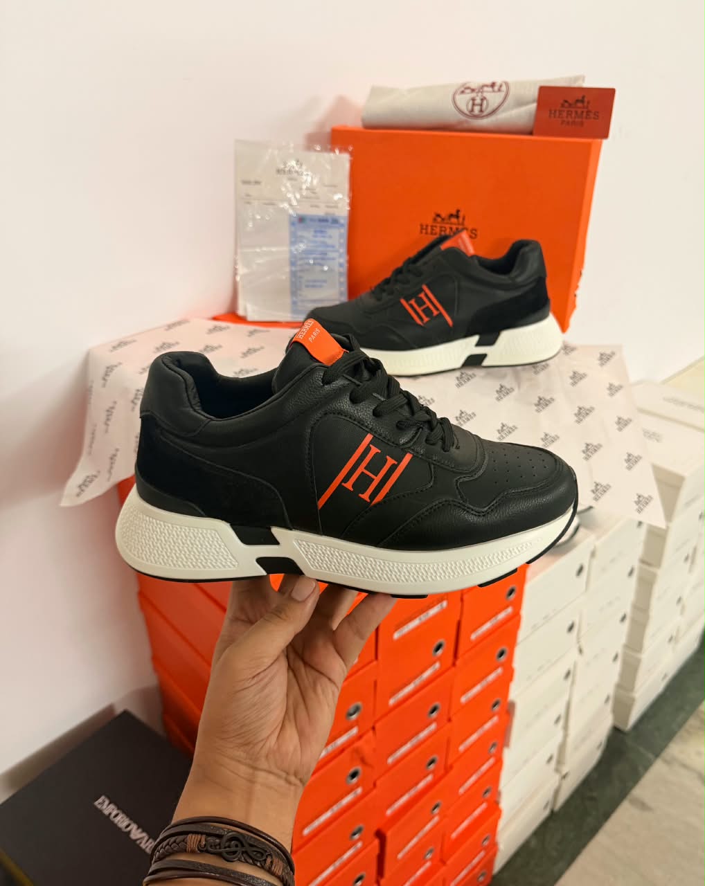HERMES PARIS SNEAKERS