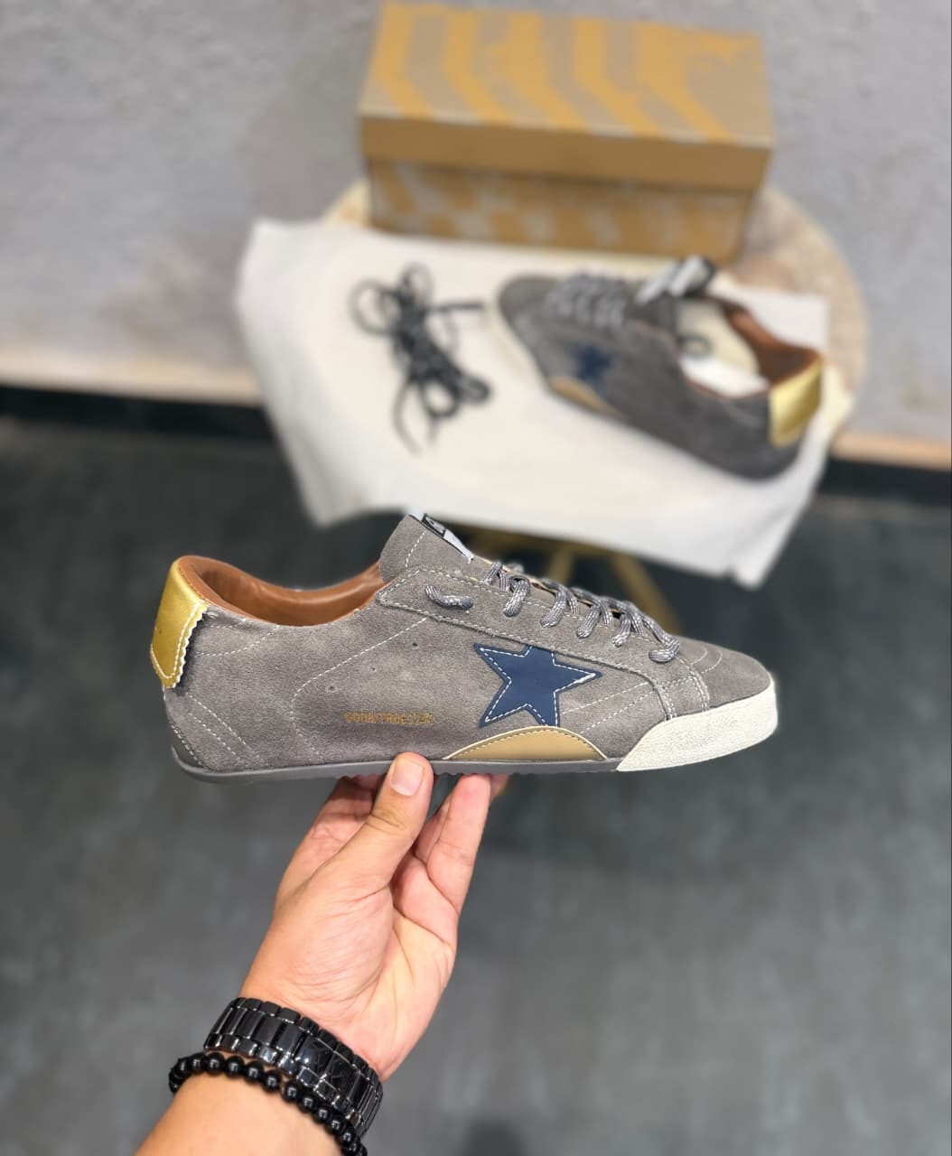 ADIDAS GOLDEN GOOSE TRUE STAR GREY