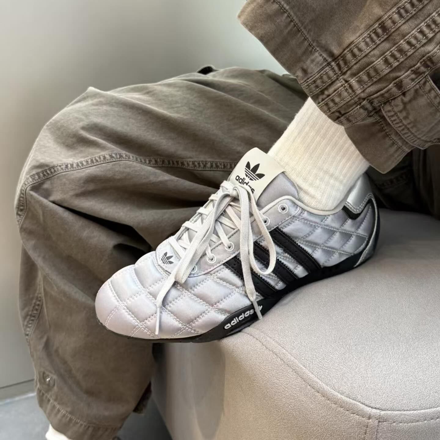 ADIDAS ORIGINALS SUPERSTAR ADIRACES LOW SILVER