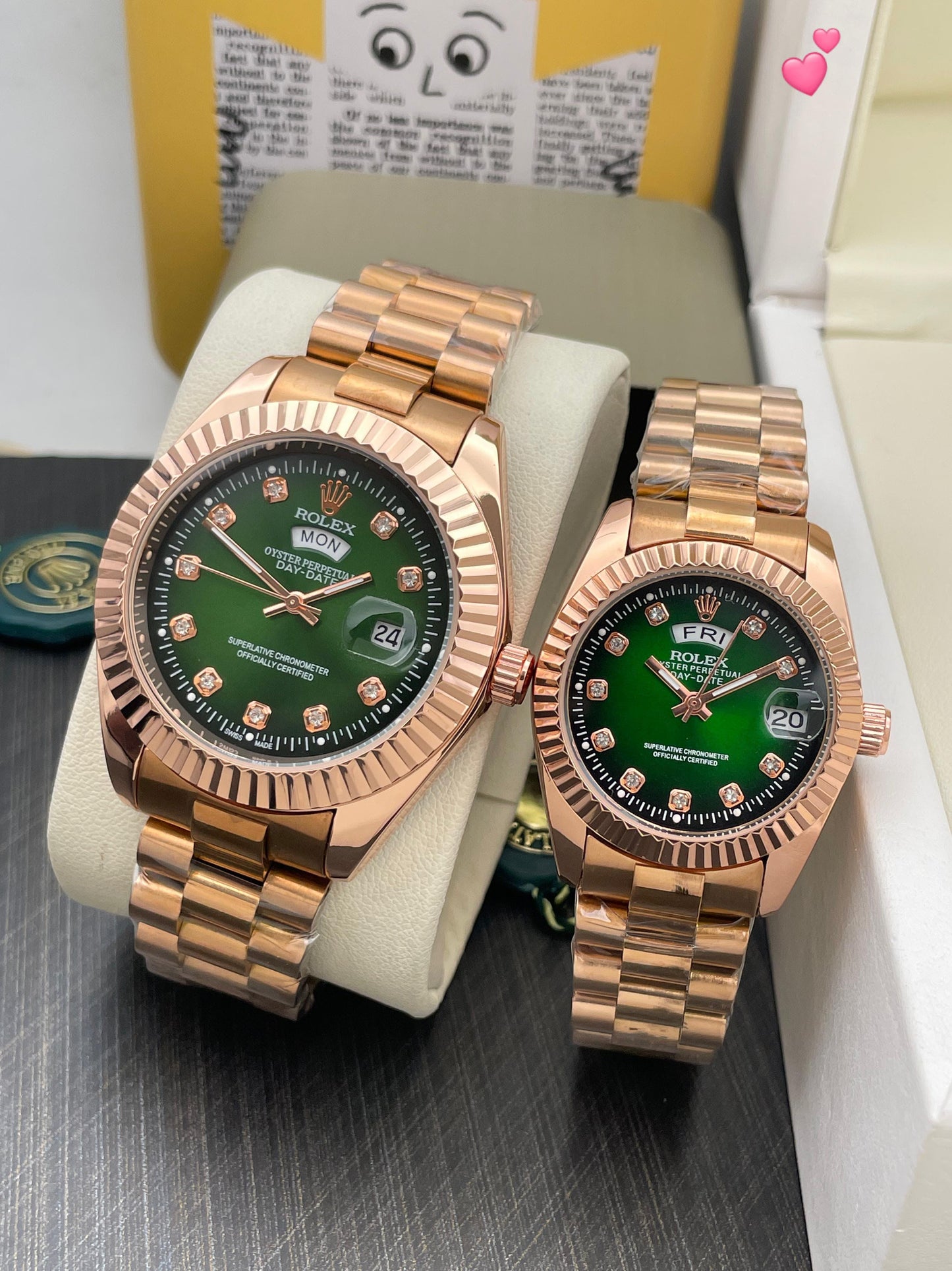 ROLEX COUPLE WATCHES